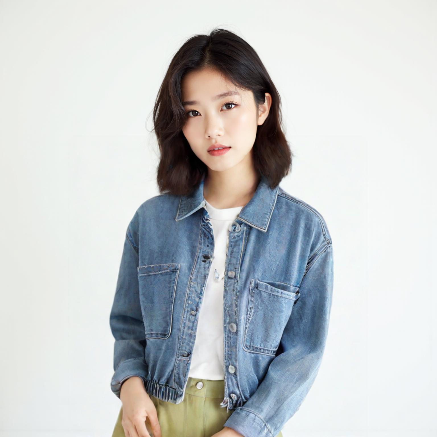 띠어리 데님재킷