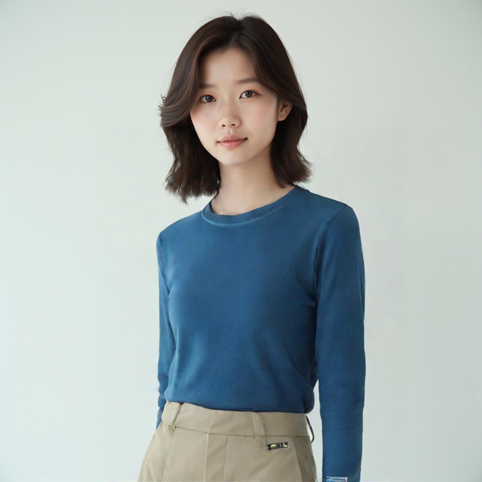 오버듀플레어 긴팔티셔츠