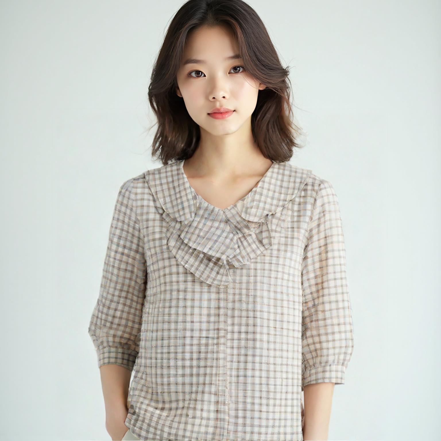 씨씨콜렉트 블라우스