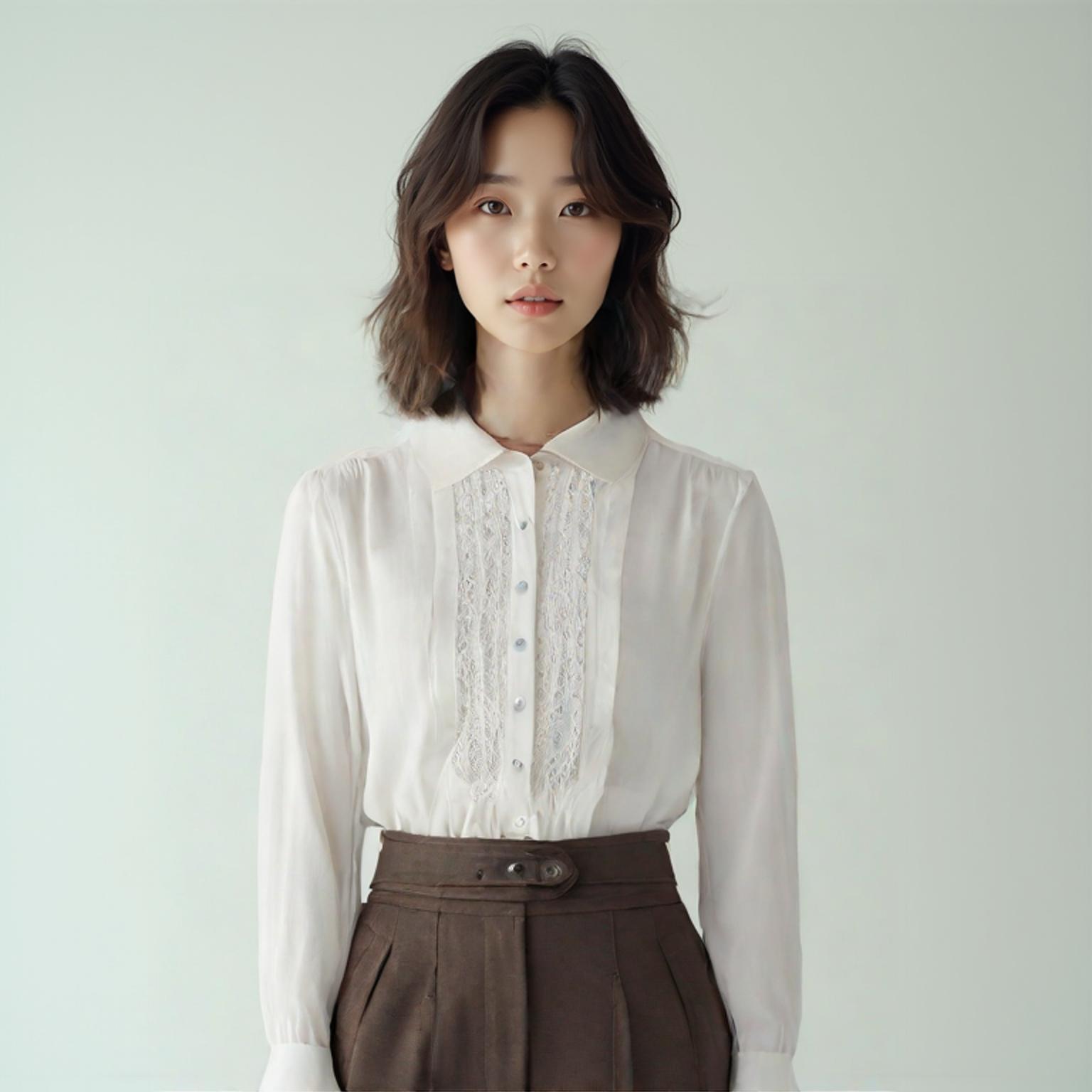 밸리걸 블라우스