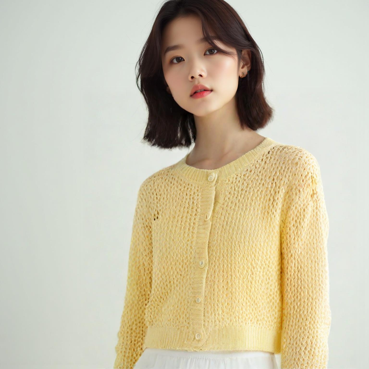 디바이디드에이치앤엠 라운드카디건