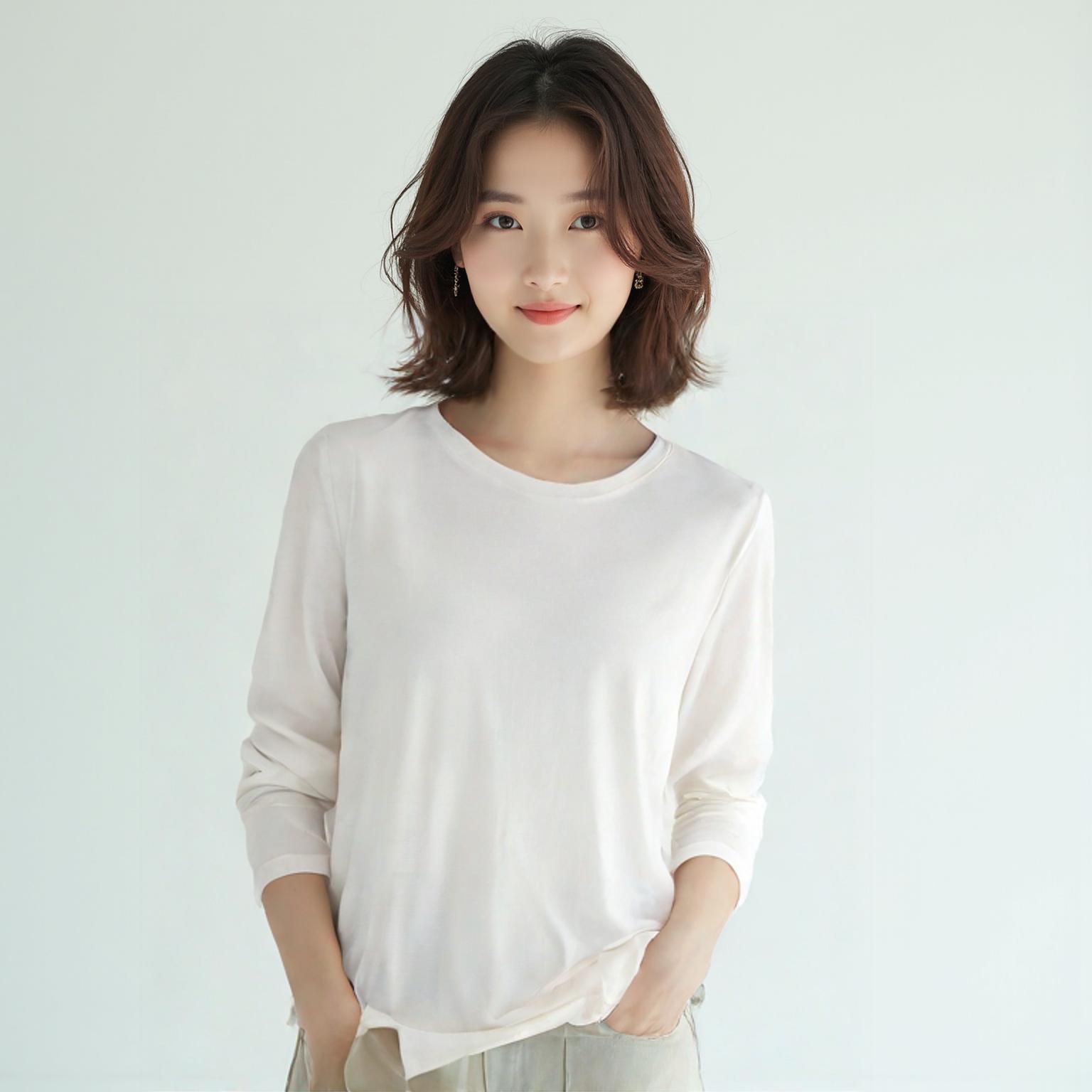 데비웨어 긴팔티셔츠