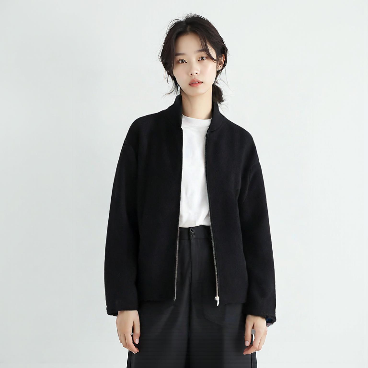 코스 니트집업