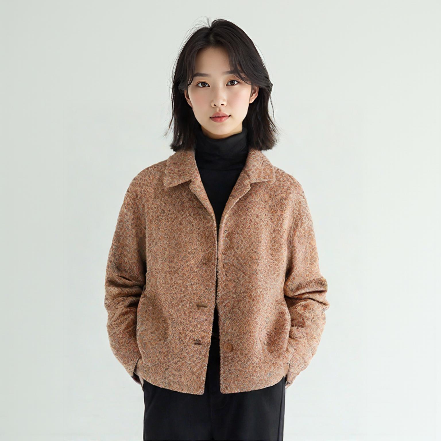 퓨아르세신 트위드재킷