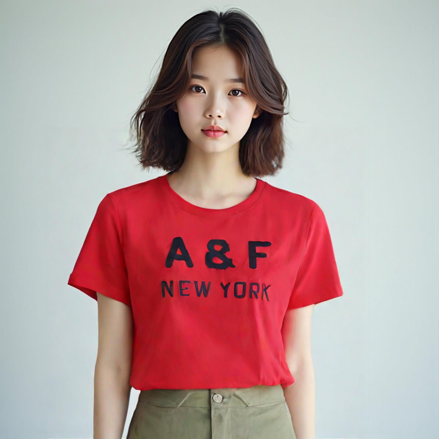 아베크롬비 반팔티셔츠