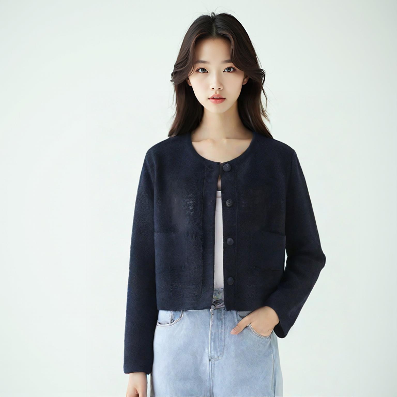마시모두띠 라운드카디건