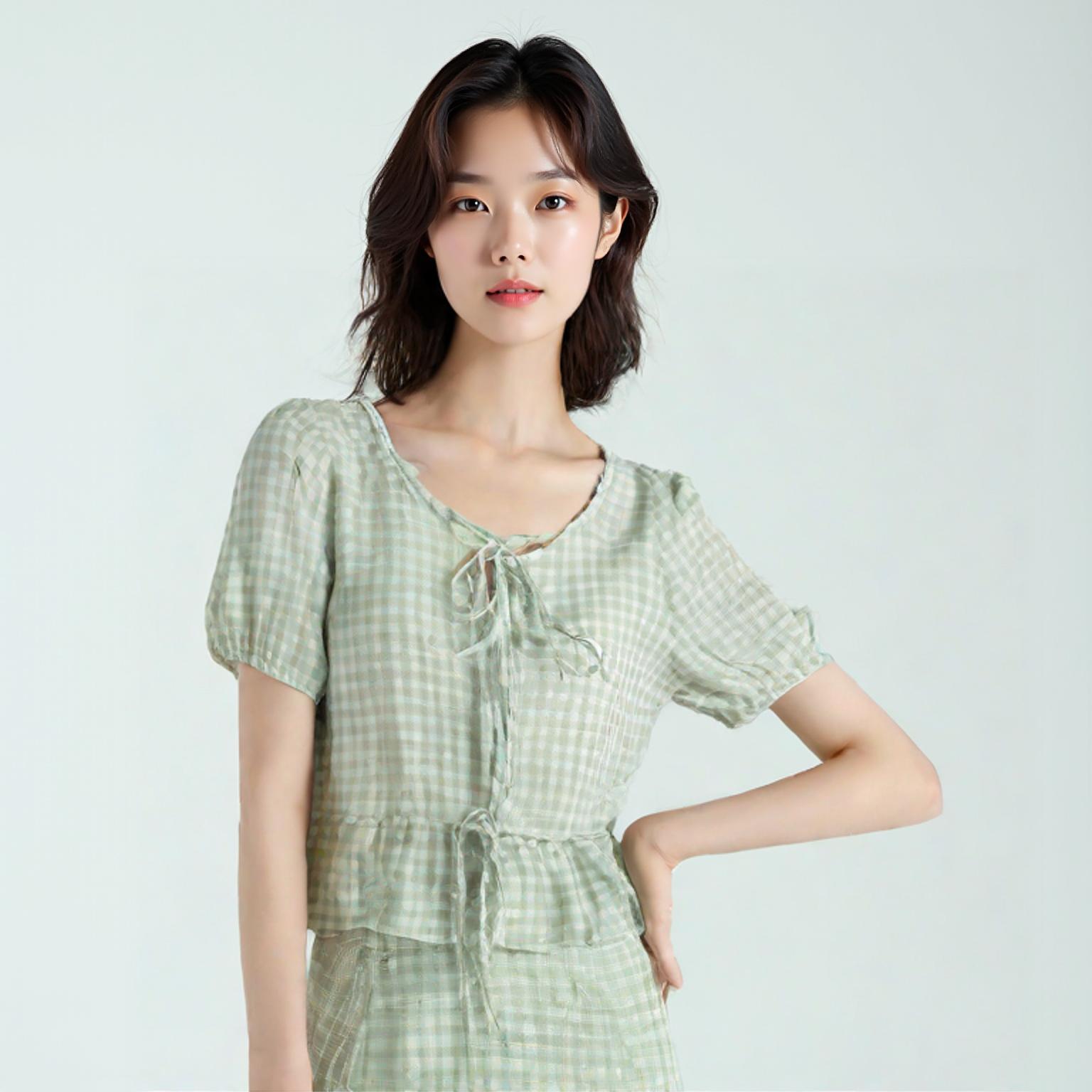 에잇세컨즈 블라우스