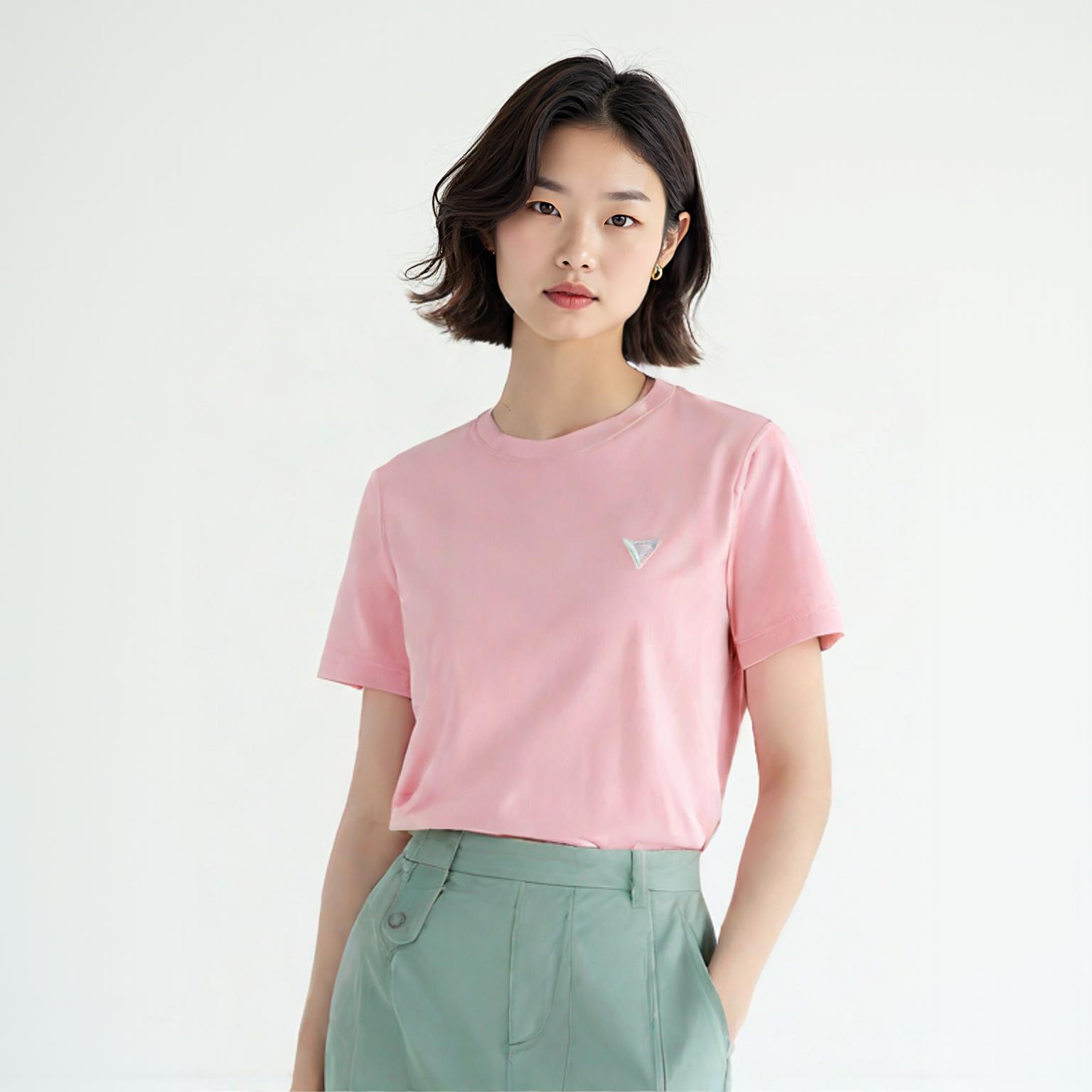 게스 반팔티셔츠