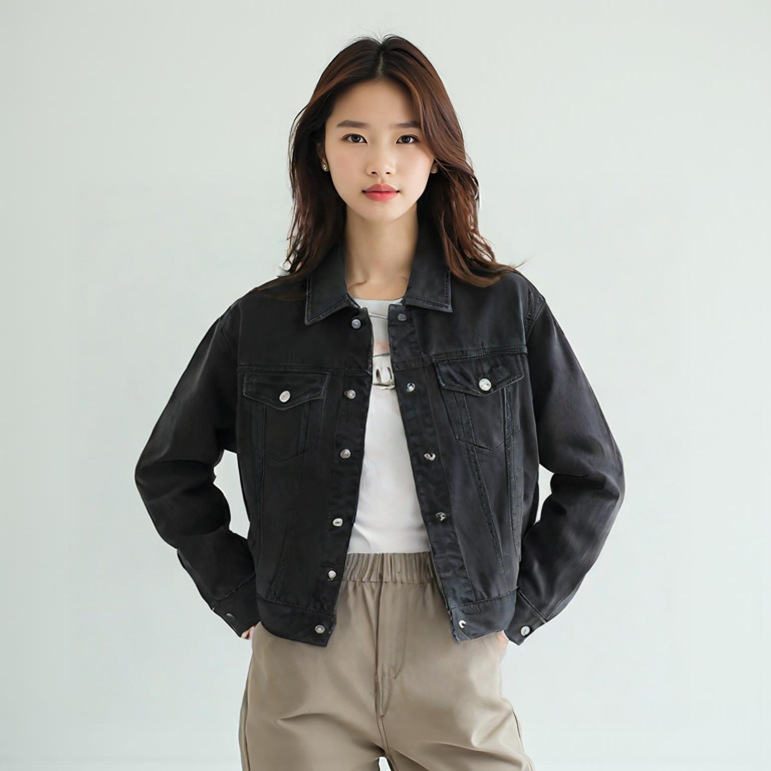 스파오 데님재킷