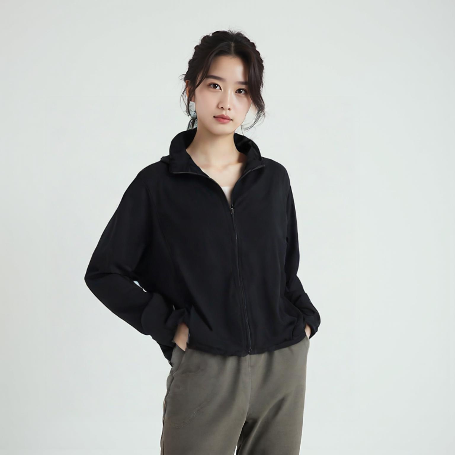 유니클로 후드집업
