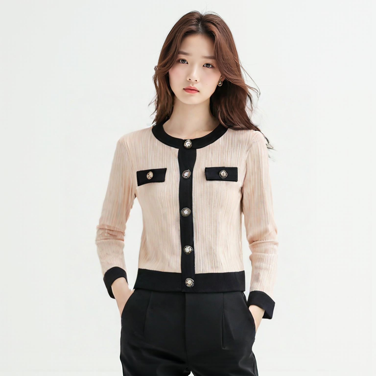 샤틴 라운드카디건