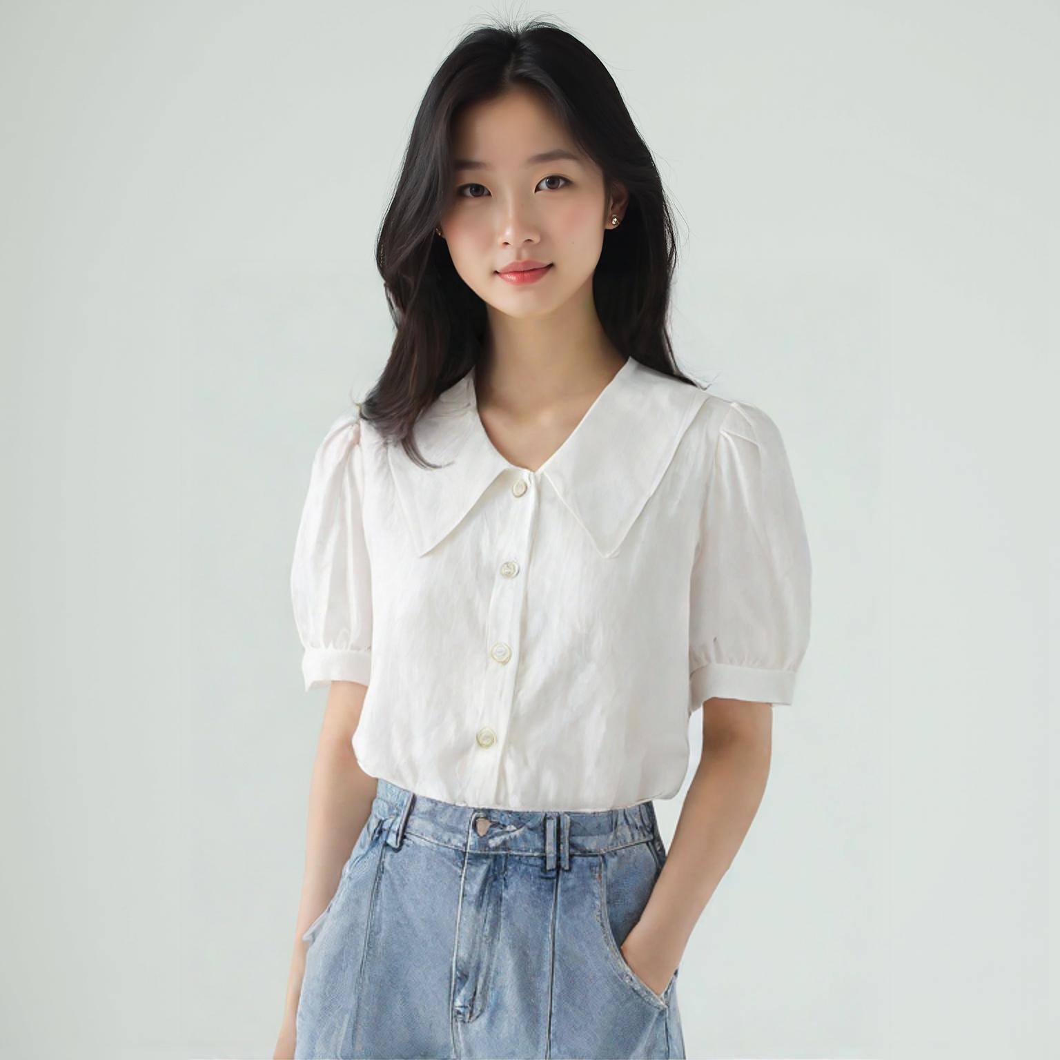 에잇세컨즈 블라우스