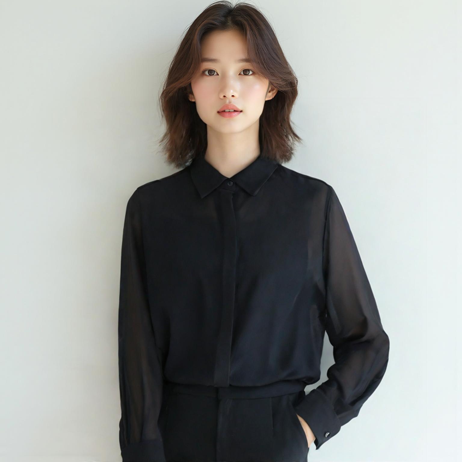 미쏘 블라우스