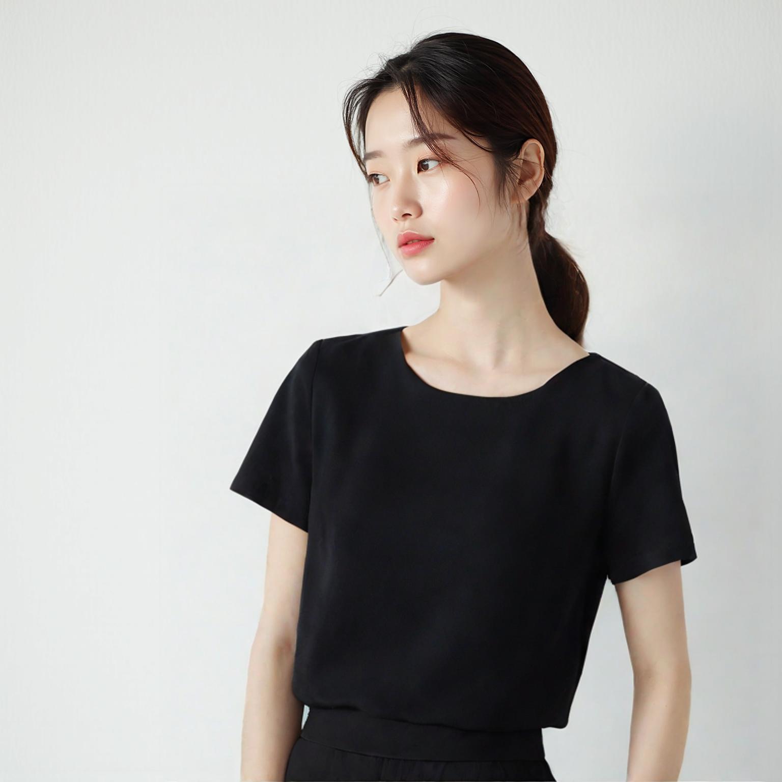 에이치엔엠 반팔티셔츠