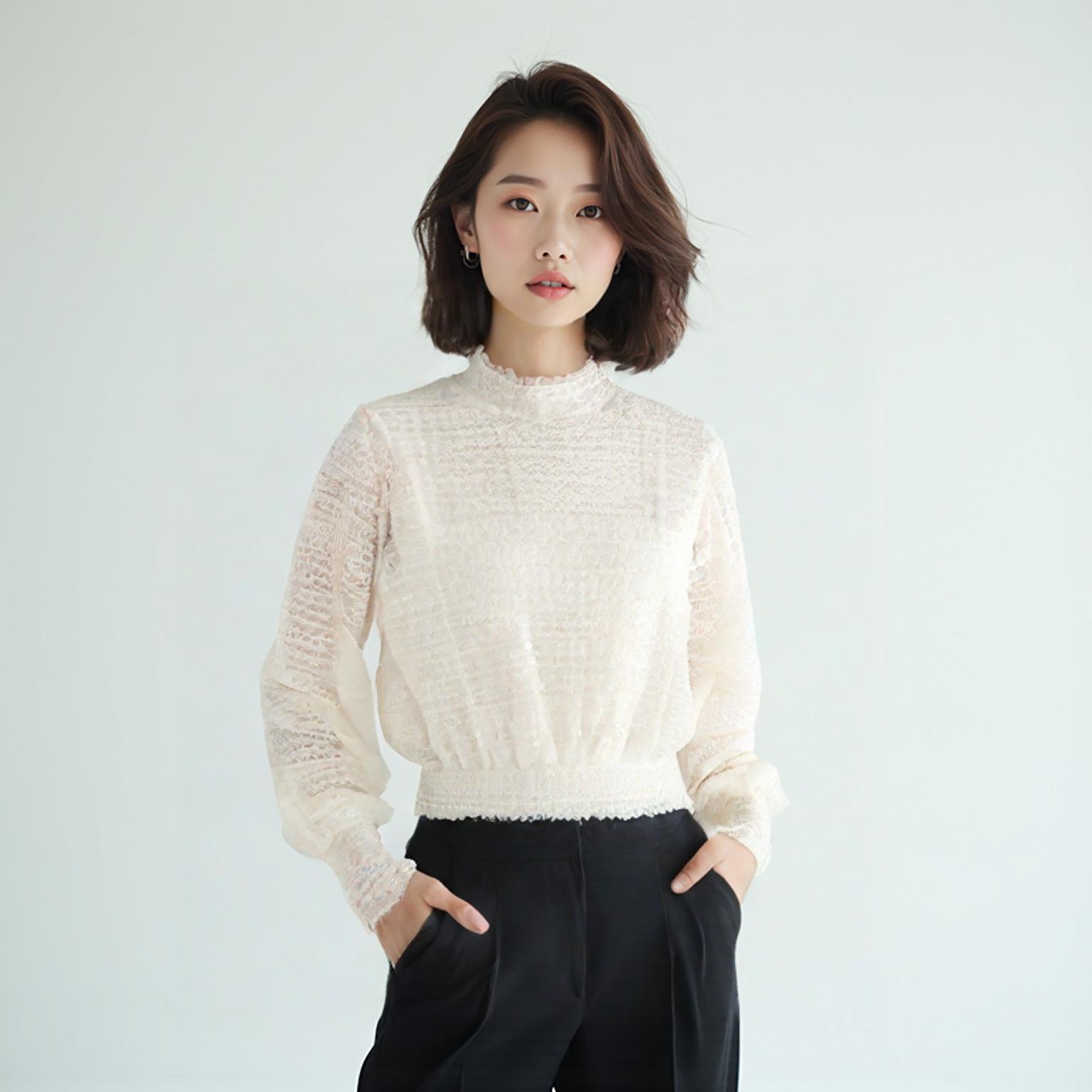 자라 라운드니트