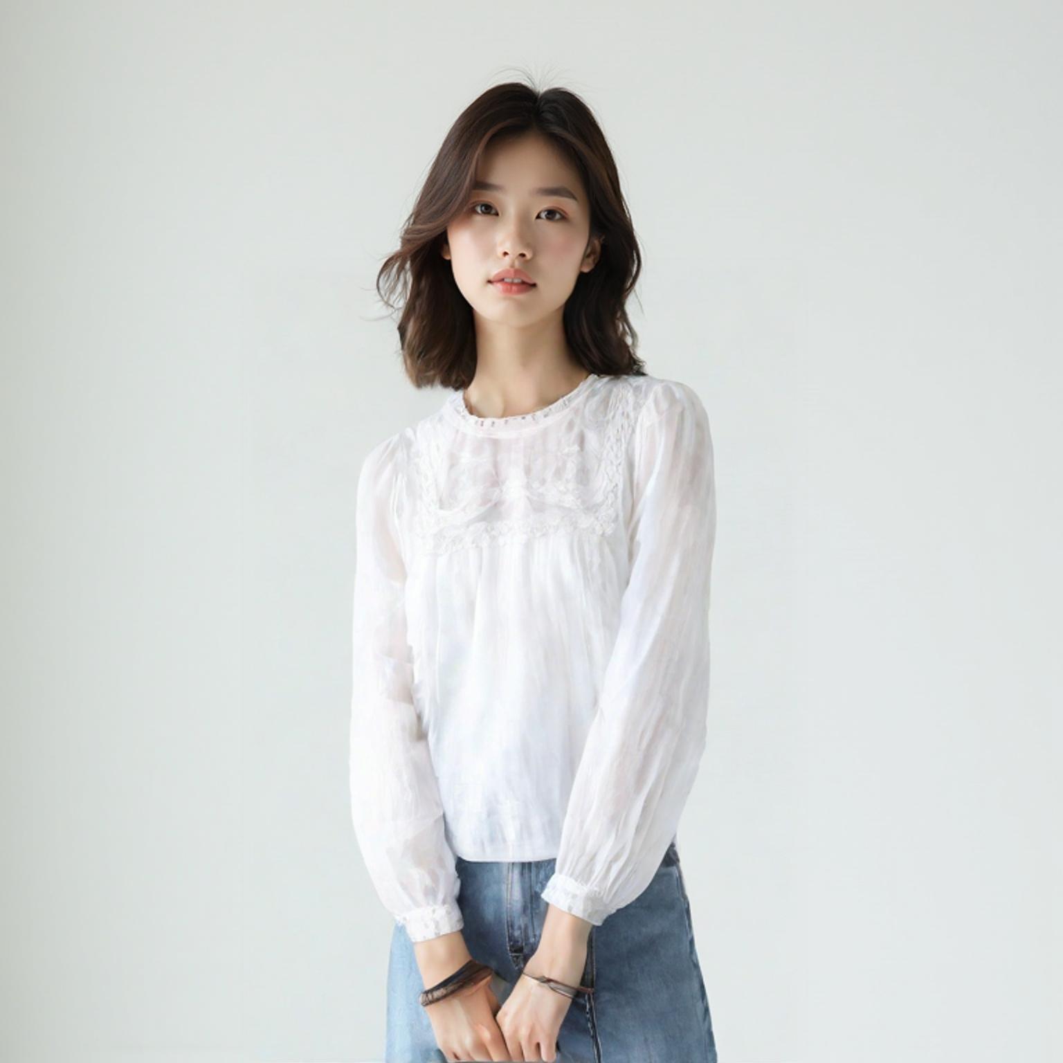 자라 블라우스