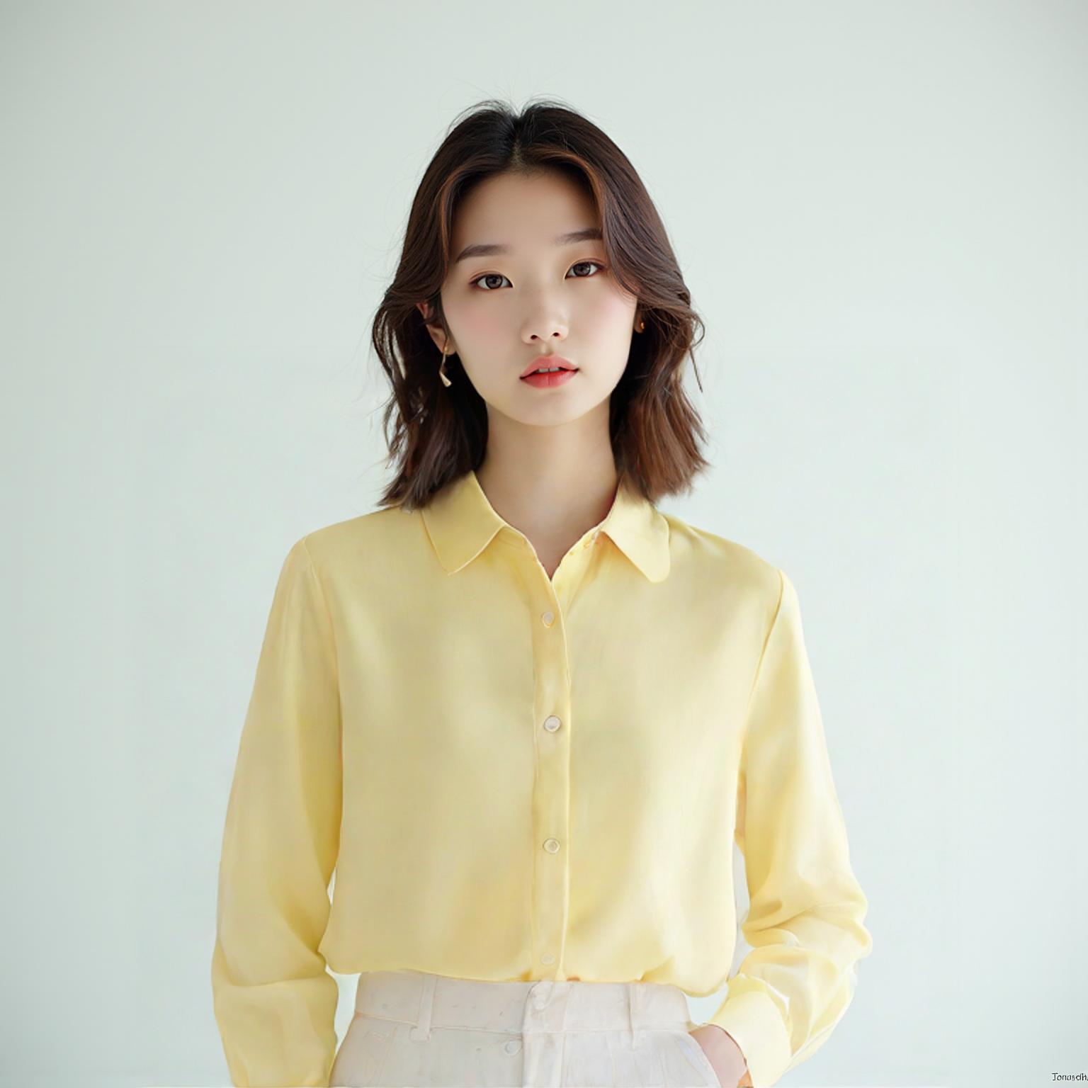 리올그 블라우스