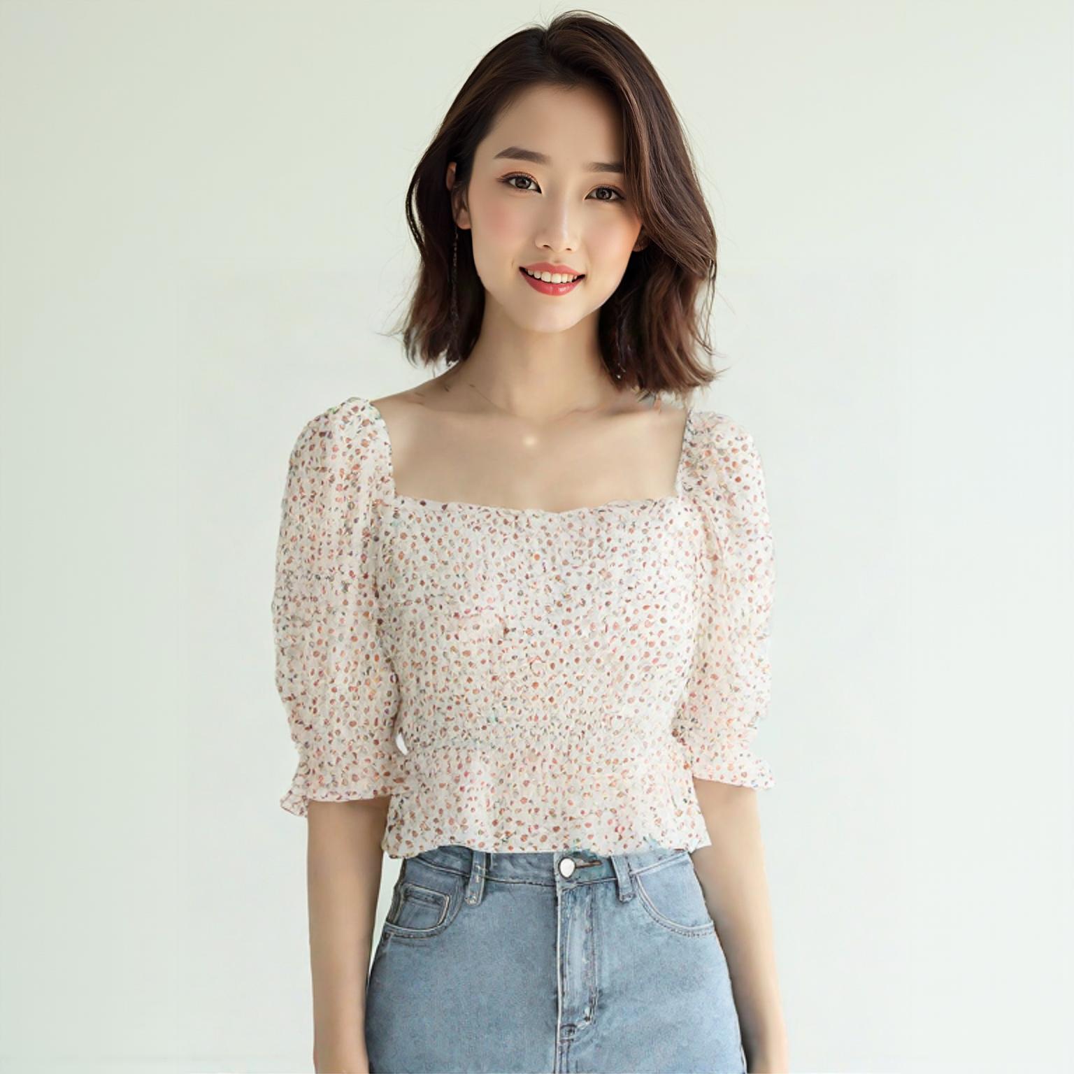 에잇세컨즈 블라우스