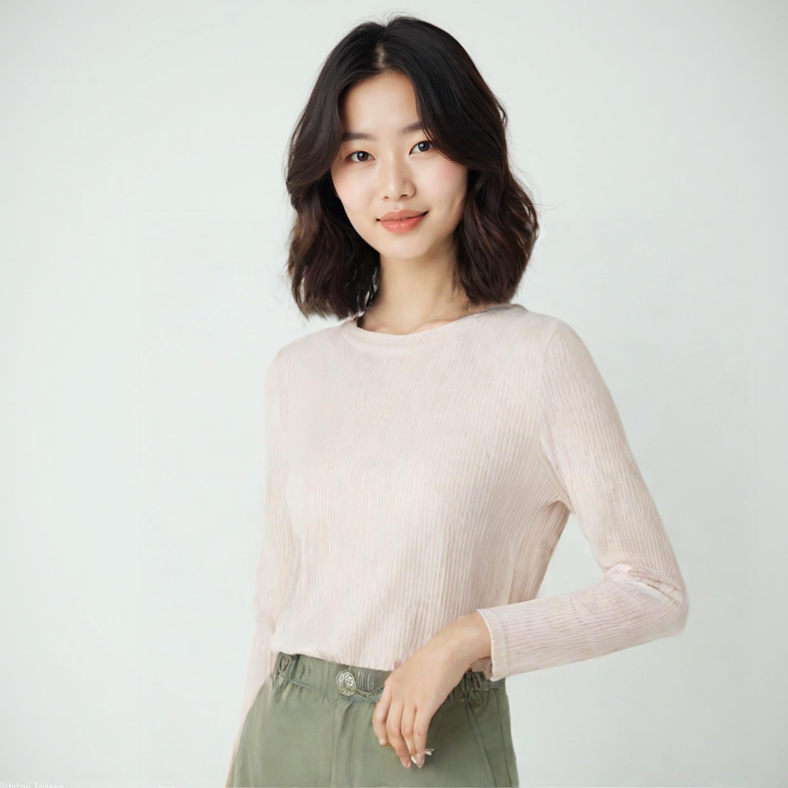 로엠 긴팔티셔츠