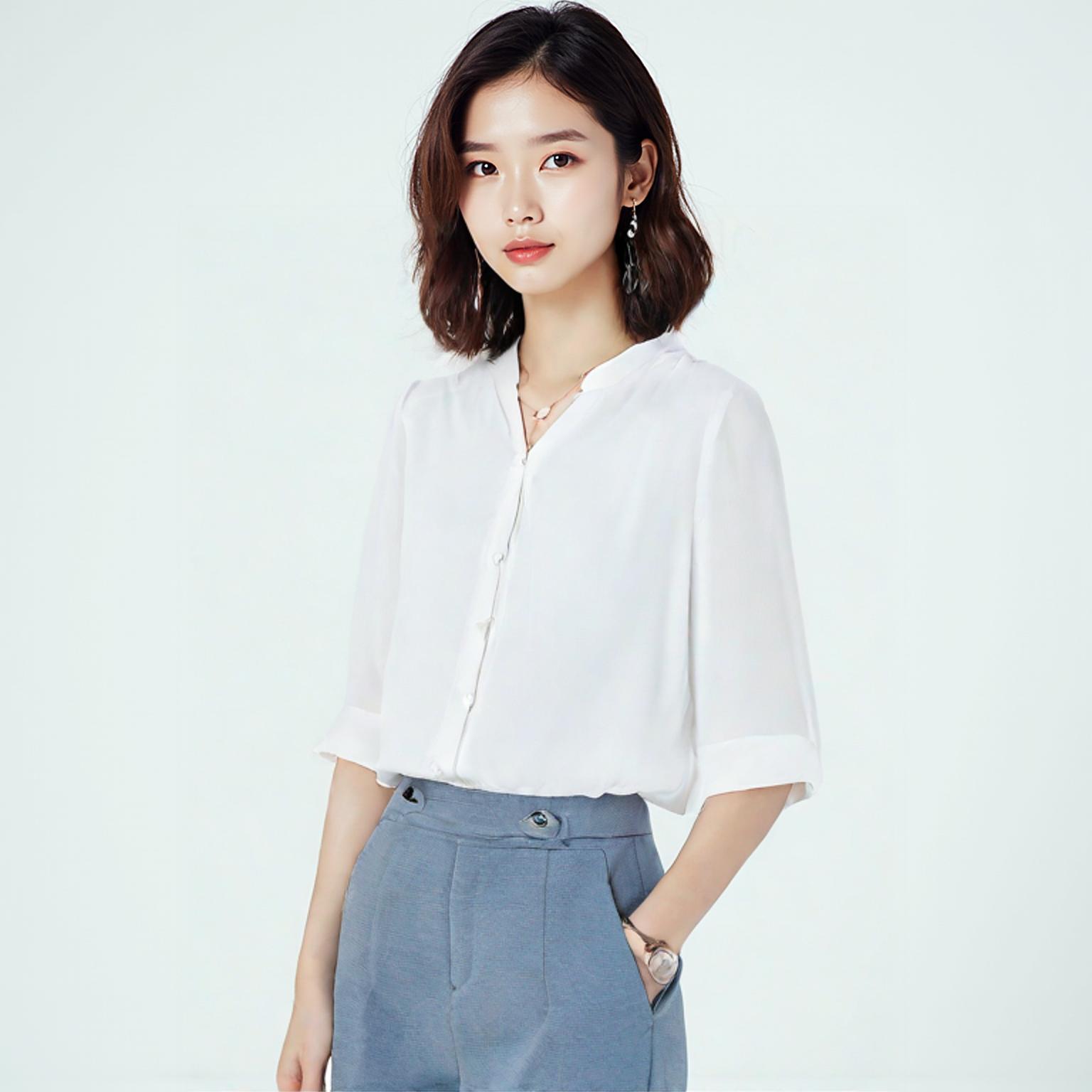 로엠 블라우스