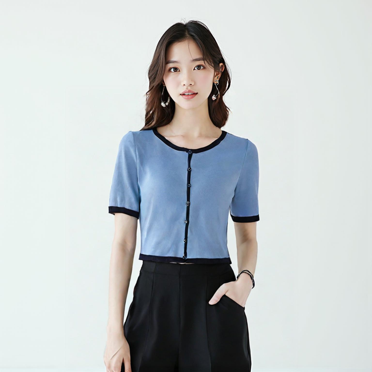 미쏘 라운드카디건