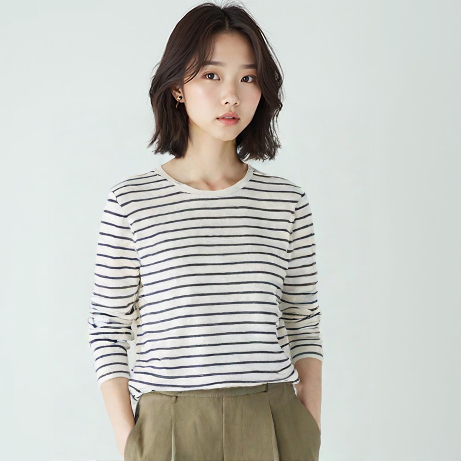 지오투 긴팔티셔츠