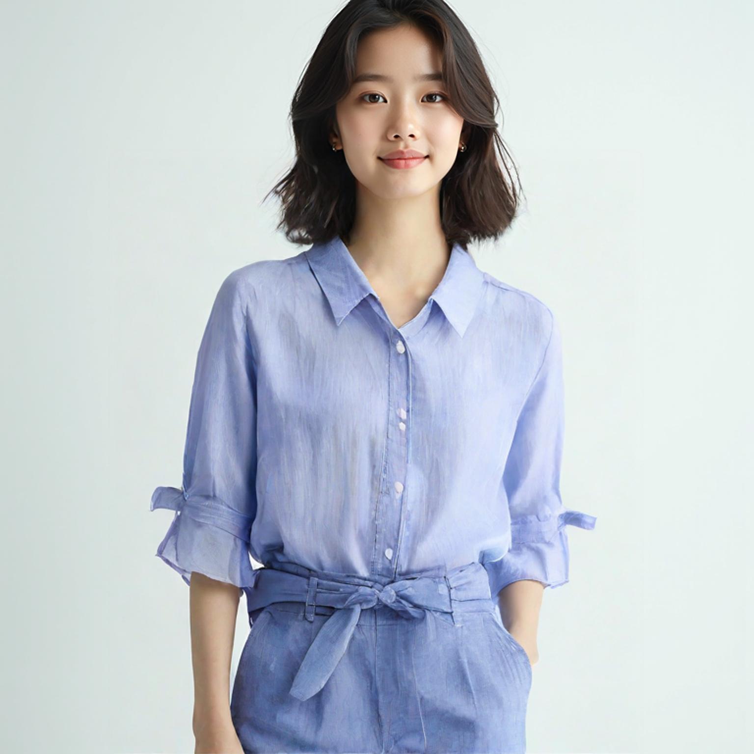 올리브데올리브 블라우스