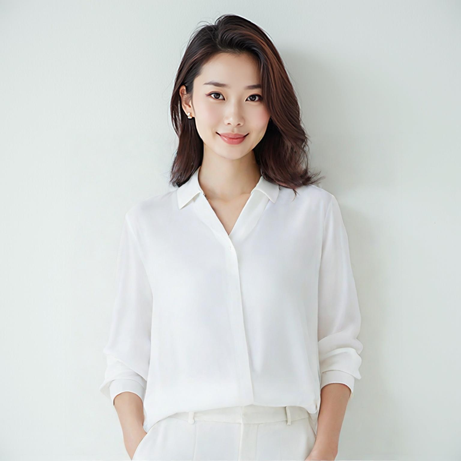 유니클로 블라우스