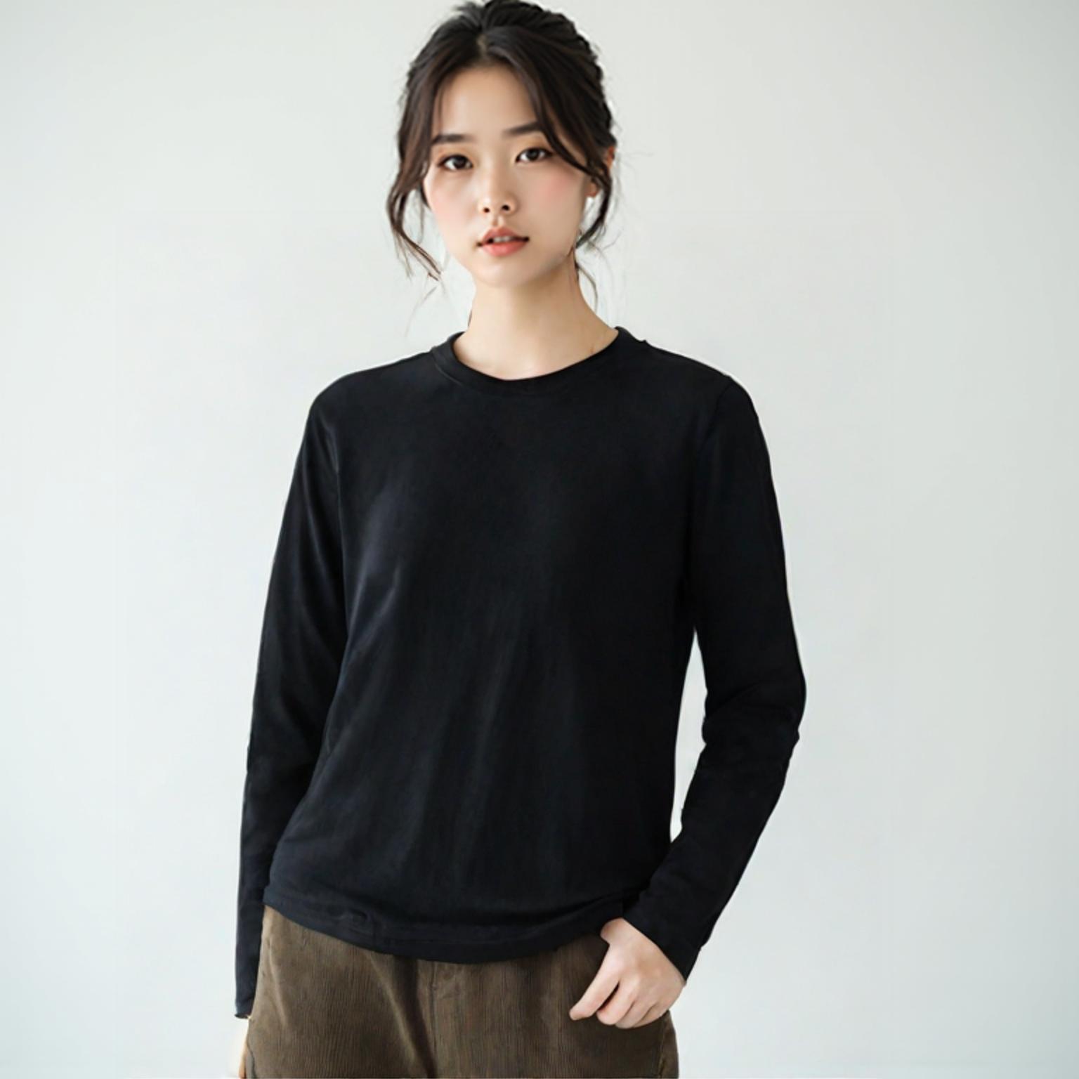 무신사 스탠다드 긴팔티셔츠