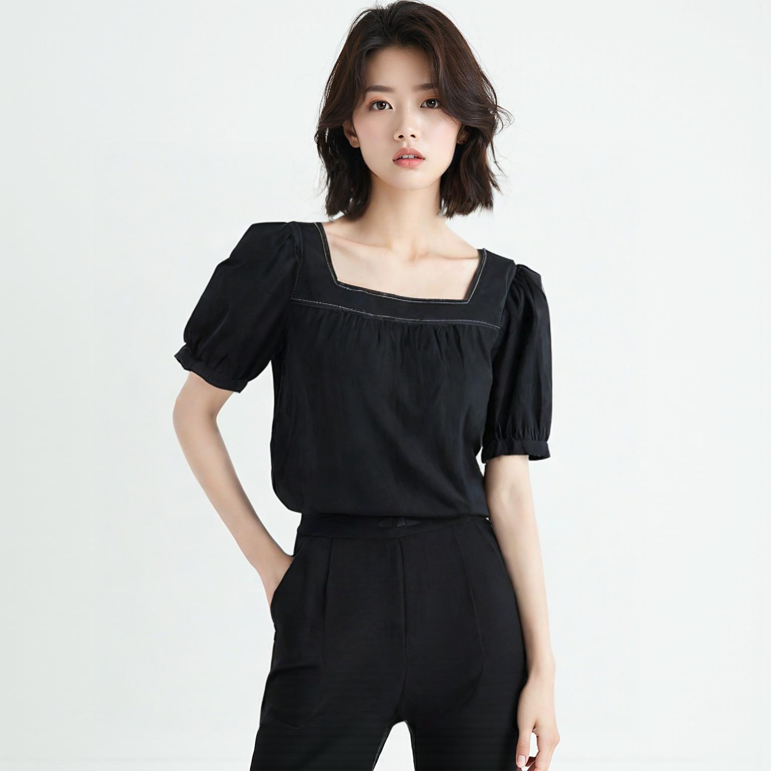 오픈클로젯 블라우스