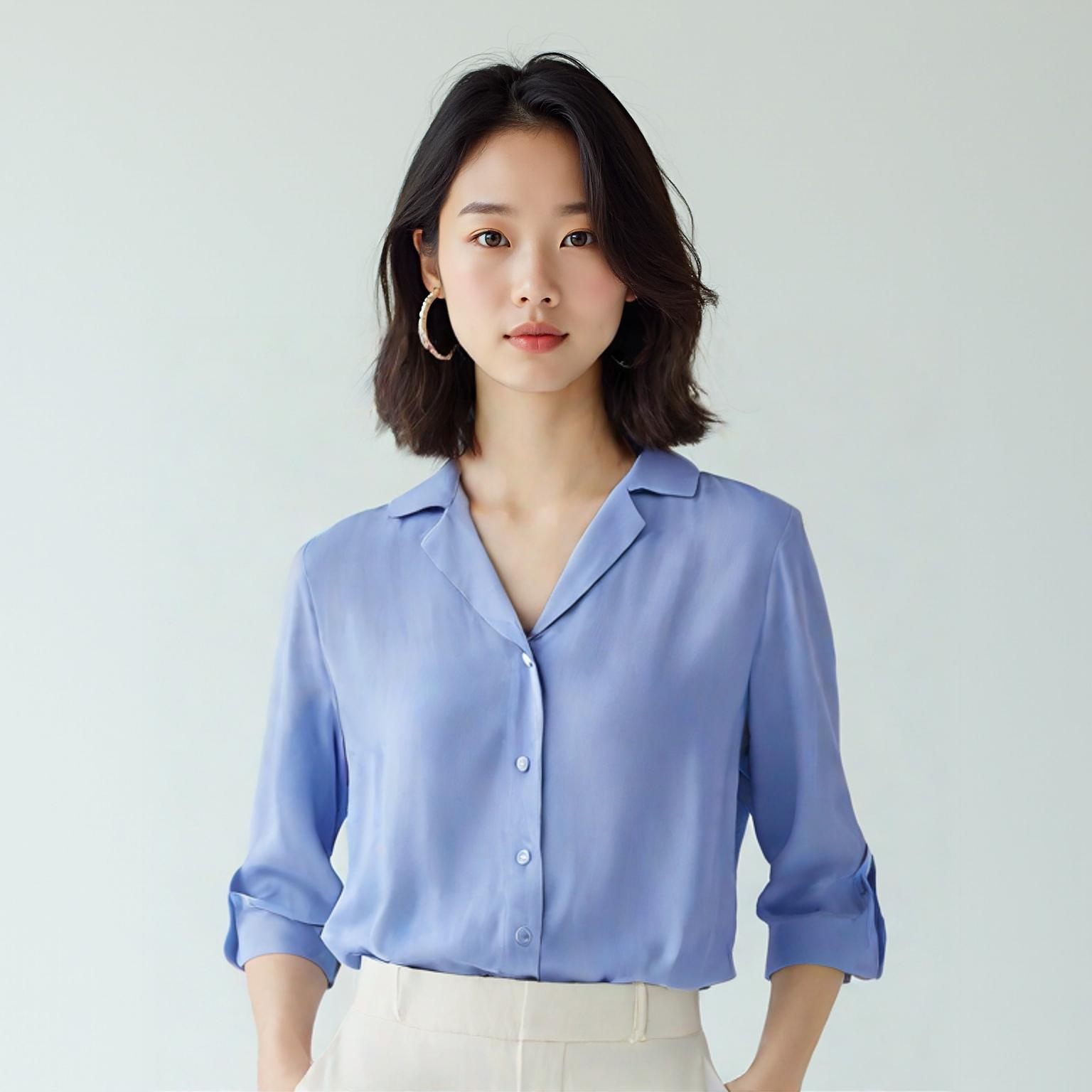 에잇세컨즈 블라우스