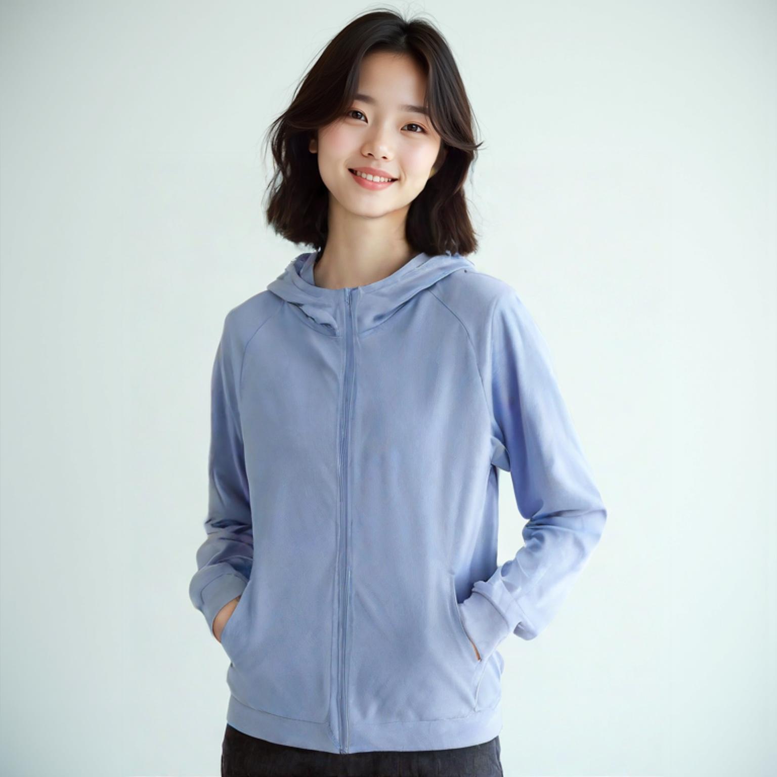 유니클로 후드집업