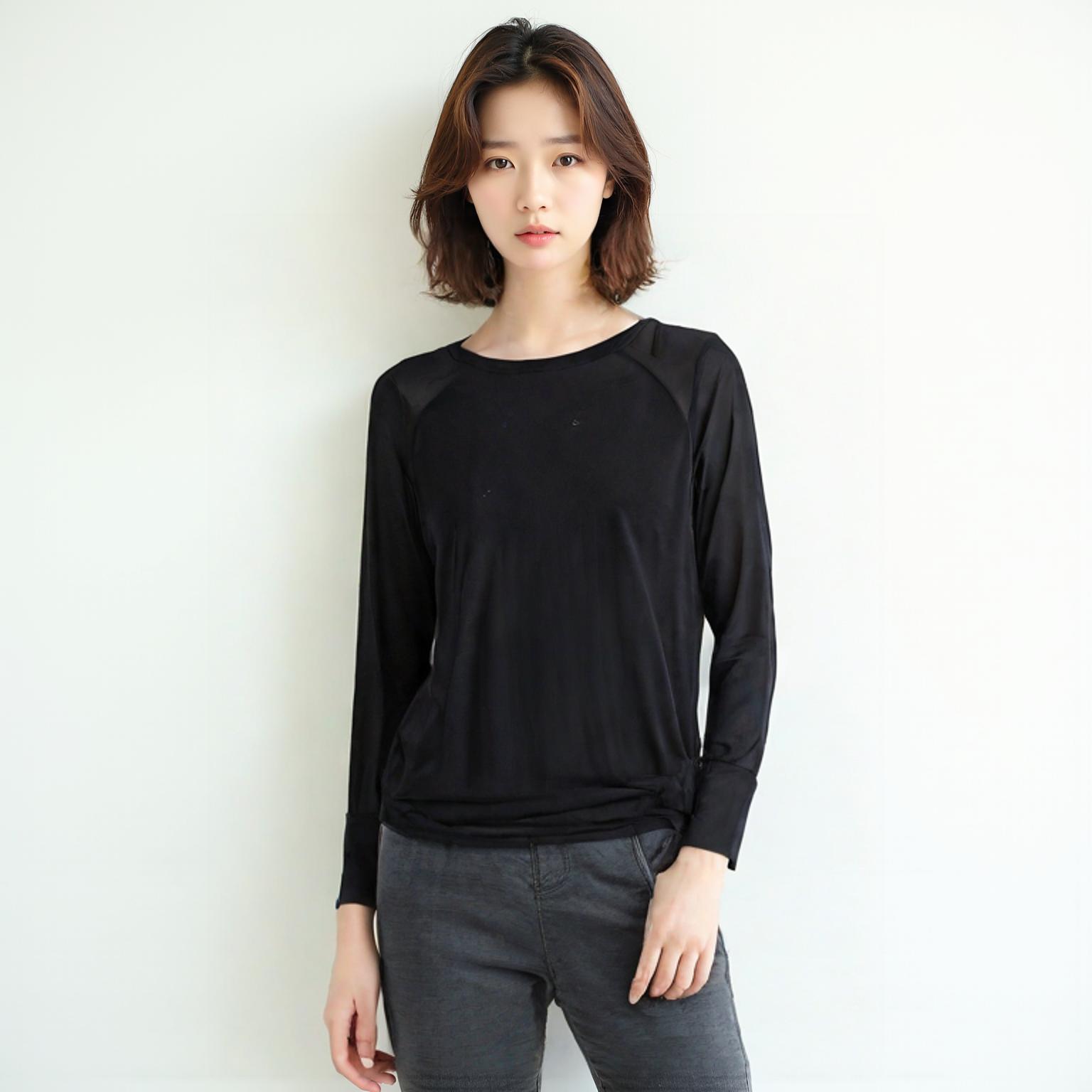 스컬피그 긴팔티셔츠