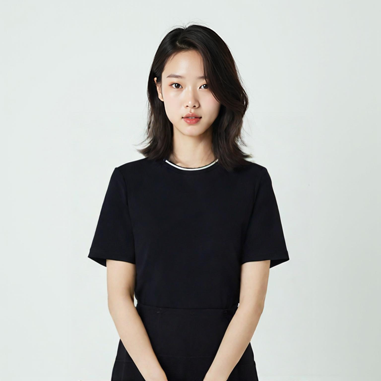 에잇세컨즈 7부티셔츠