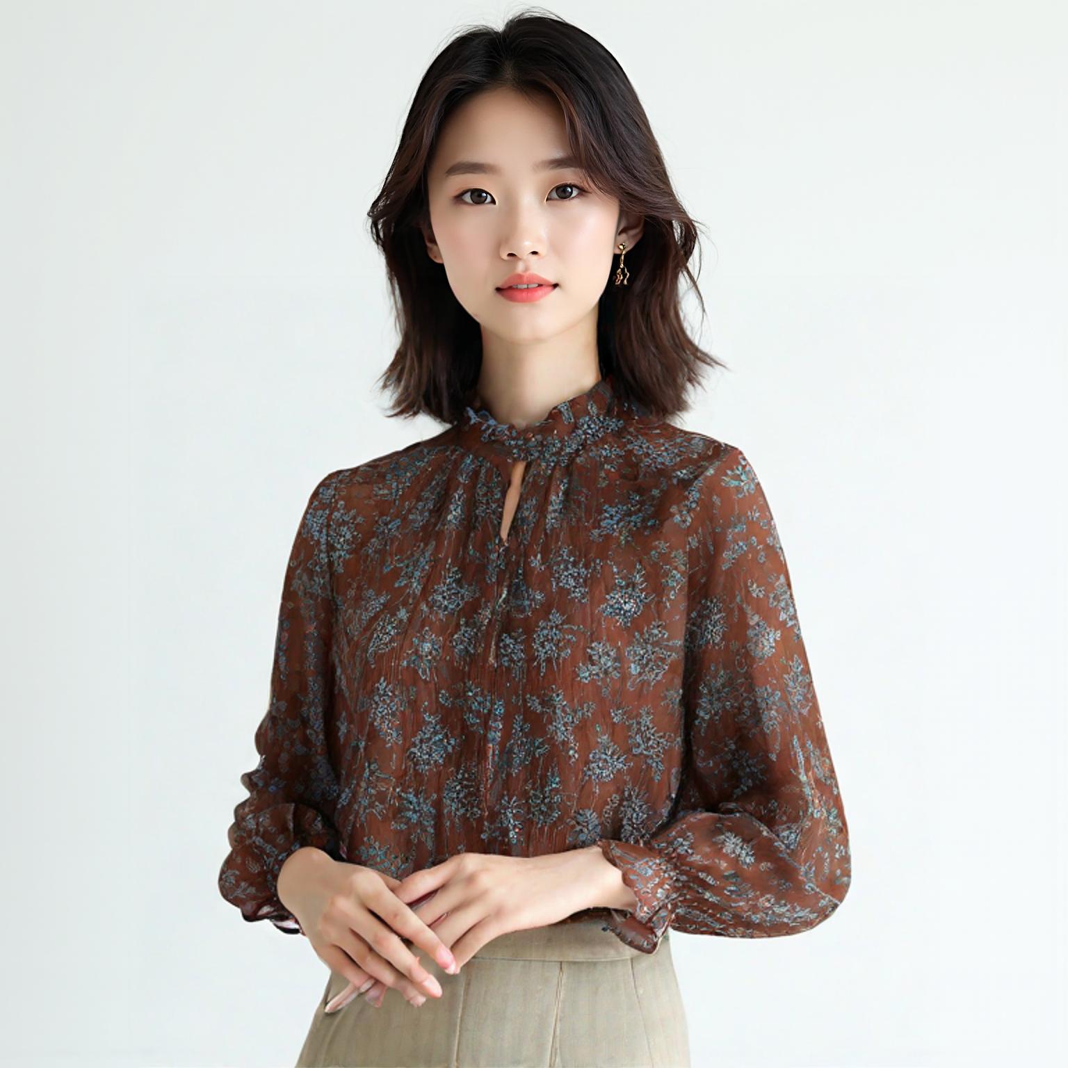 미쏘 블라우스