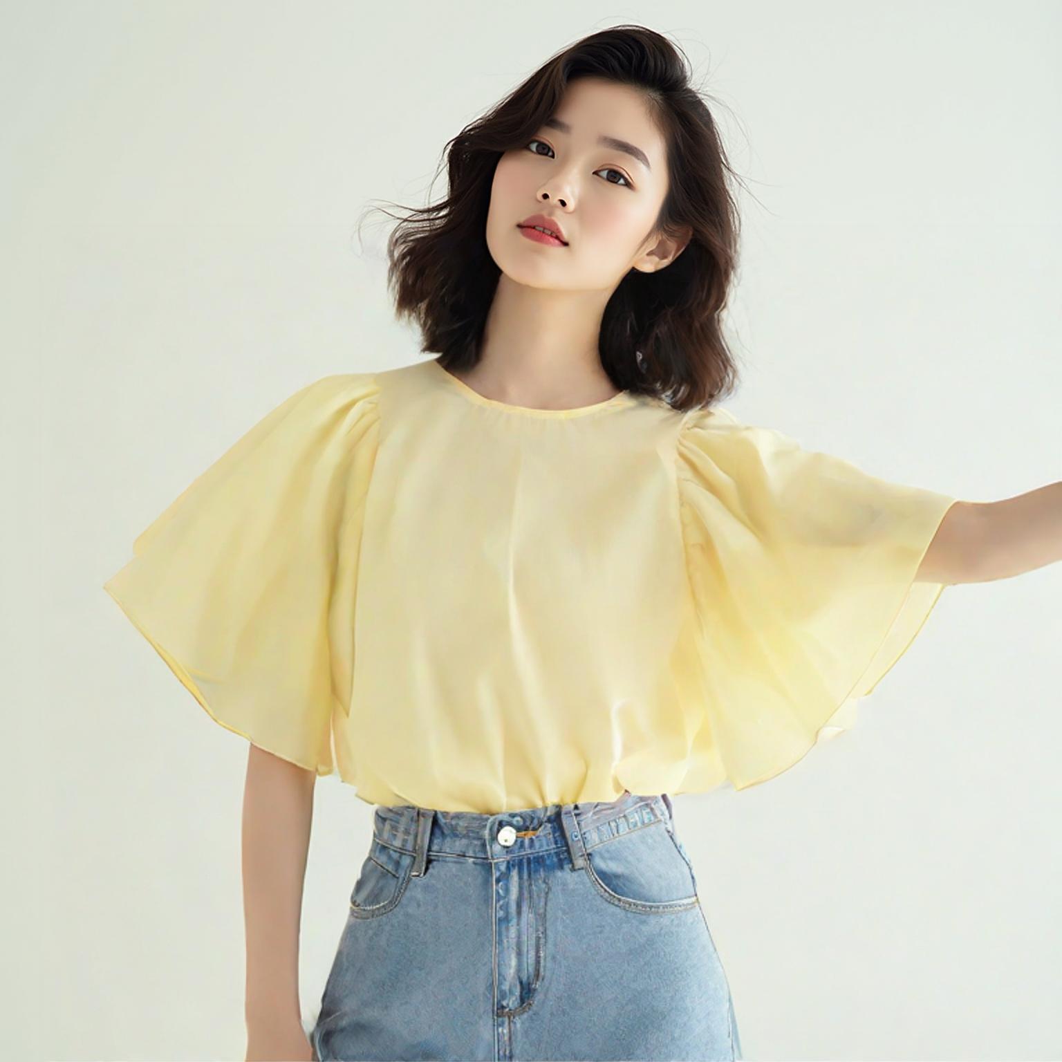 자라 우먼 블라우스