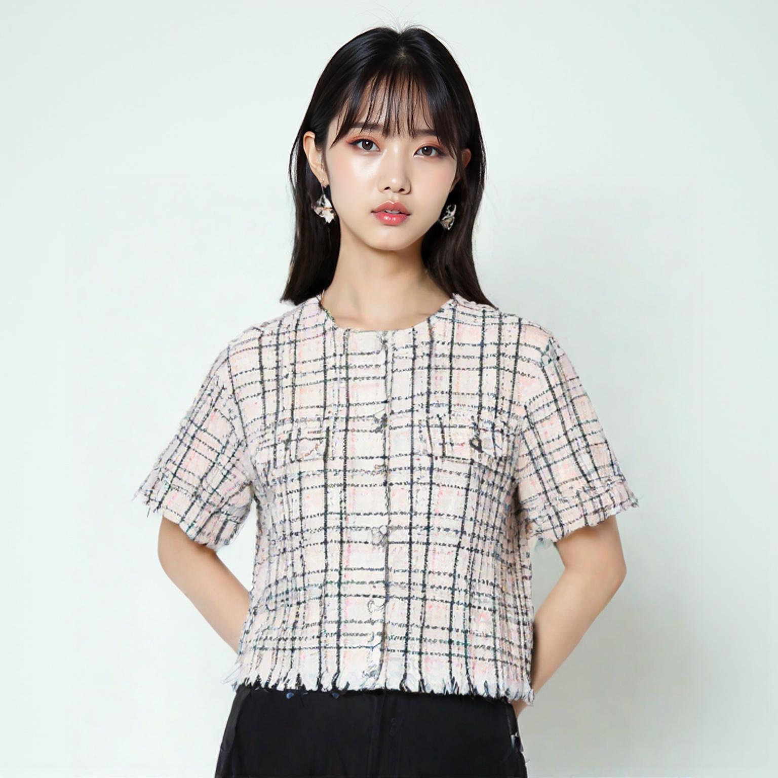 마쥬 트위드재킷