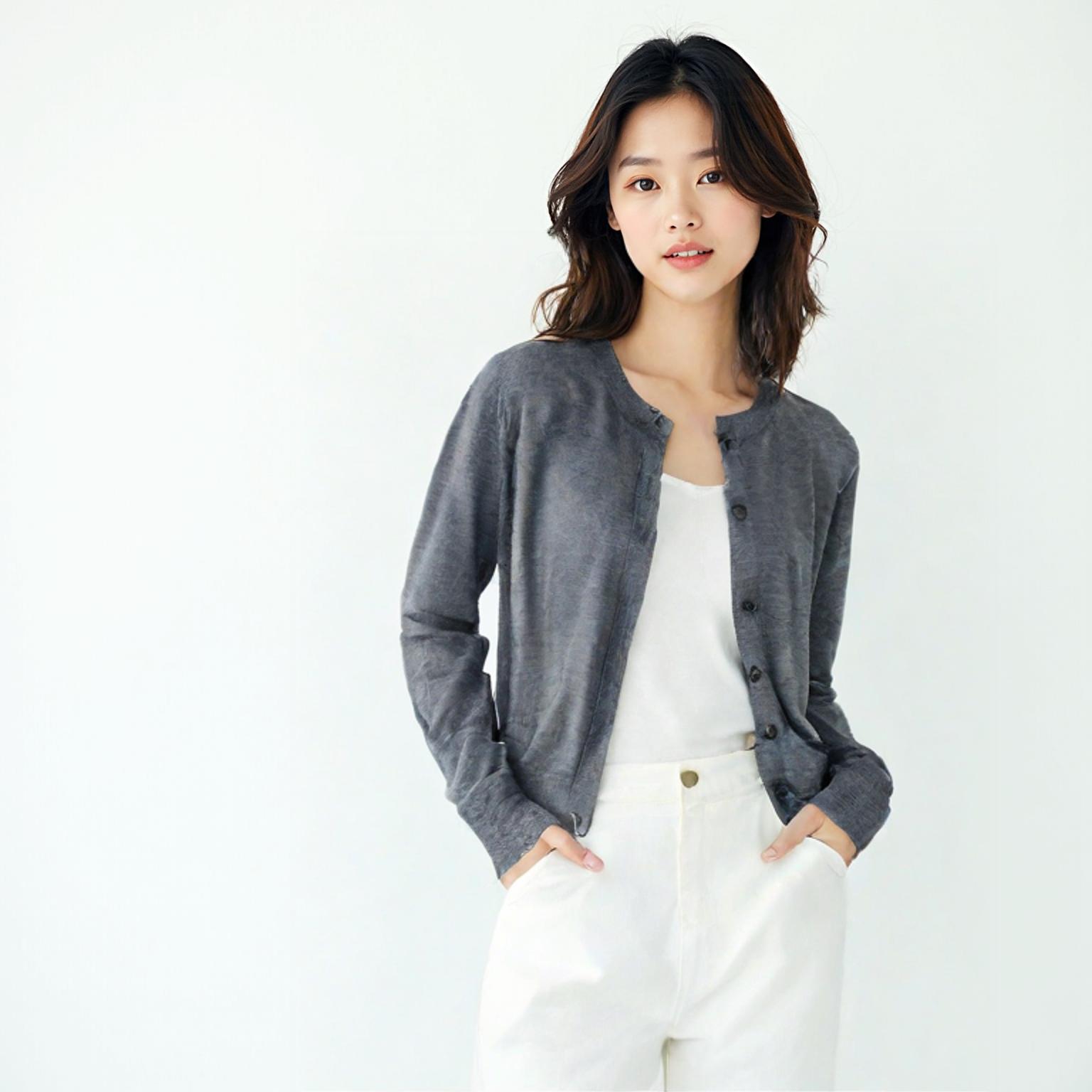 마르니 라운드카디건