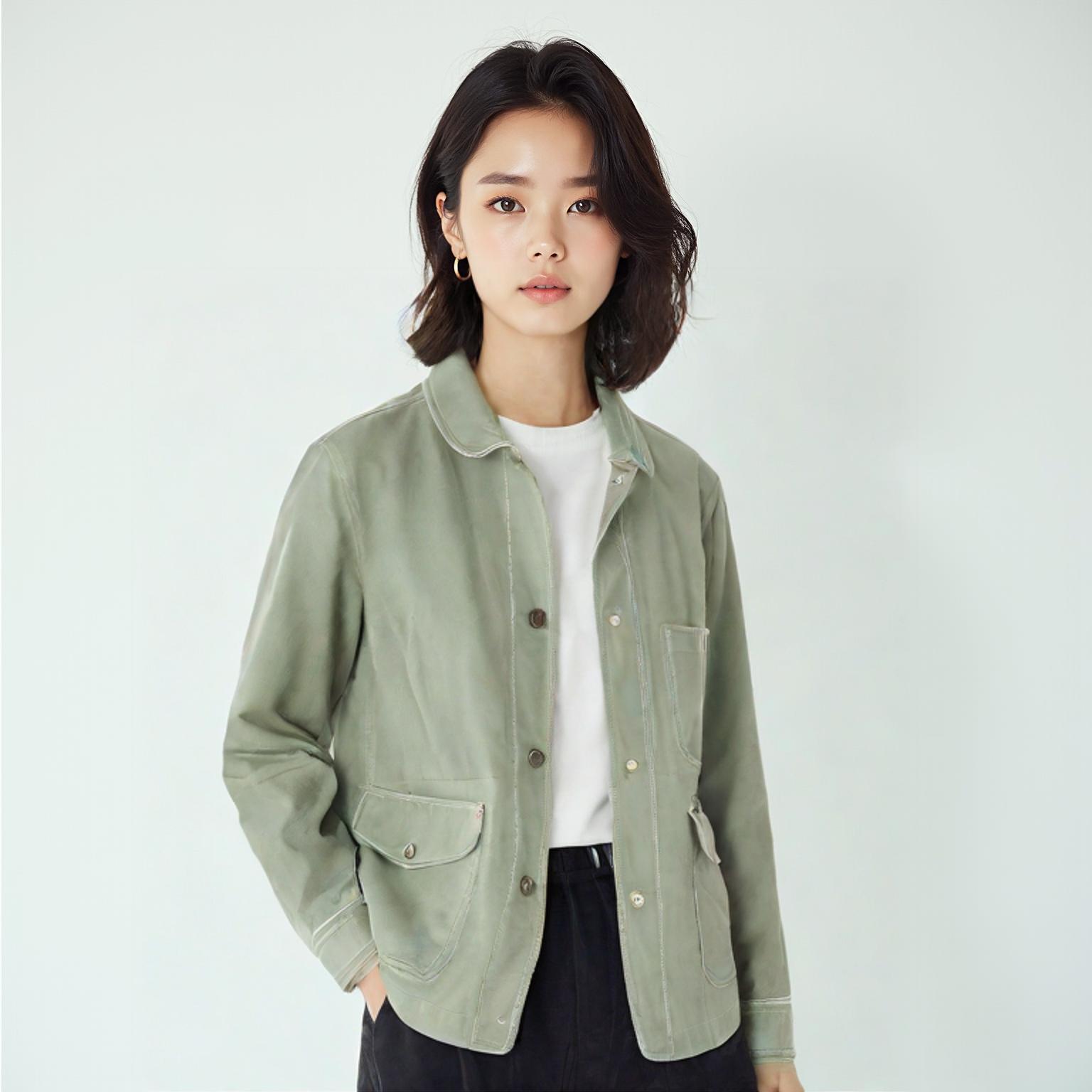 유니클로 싱글재킷