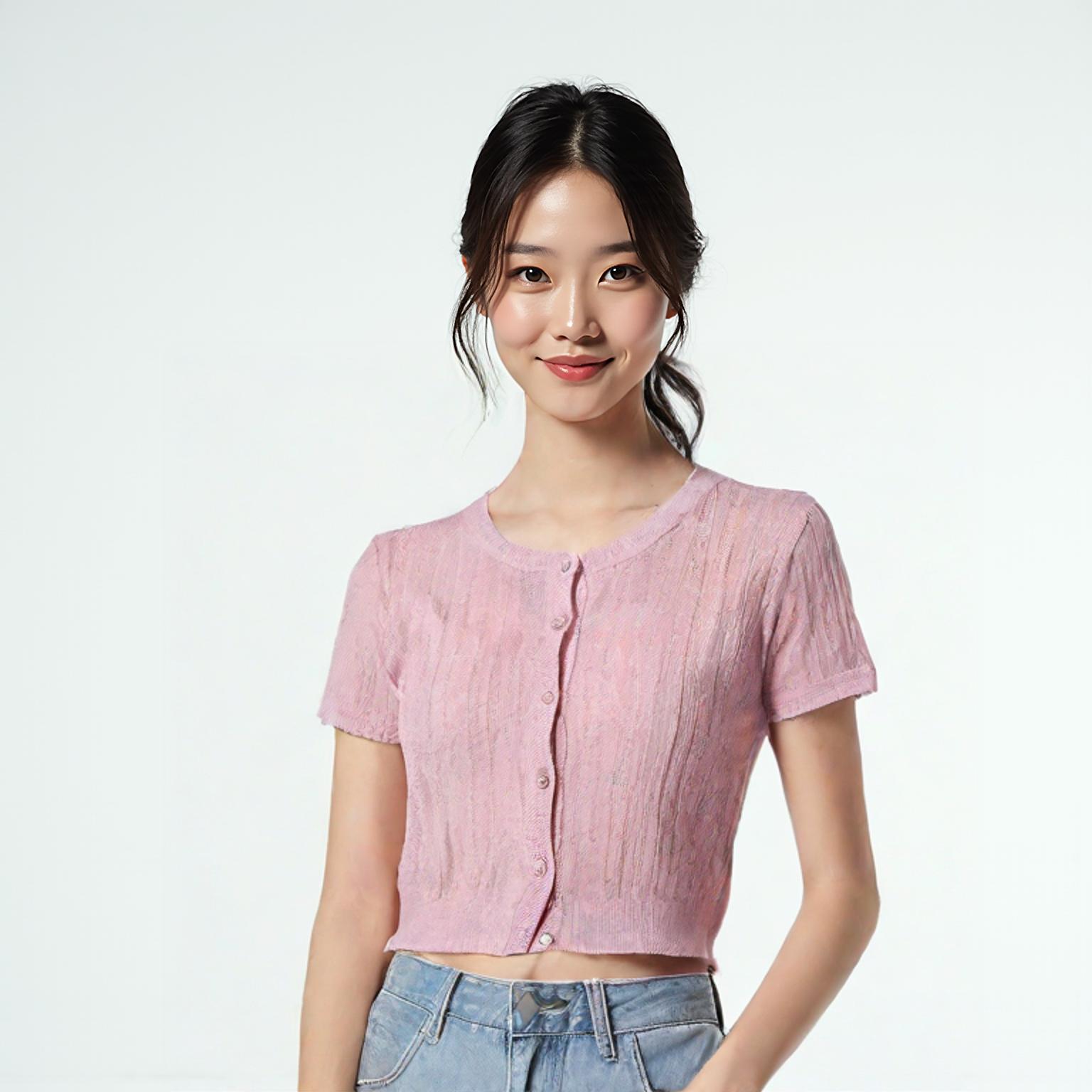 스파오 라운드카디건