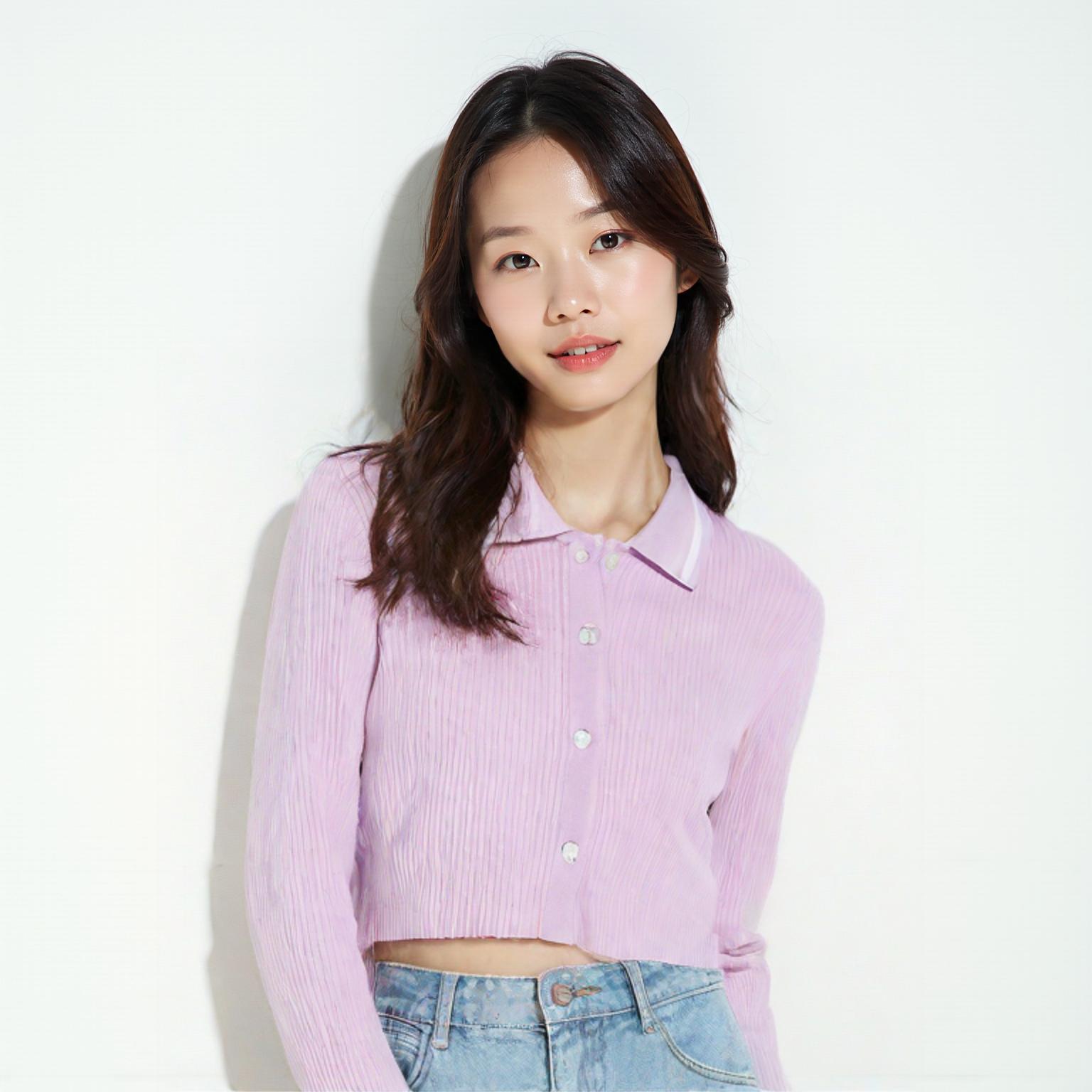 에잇세컨즈 칼라카디건