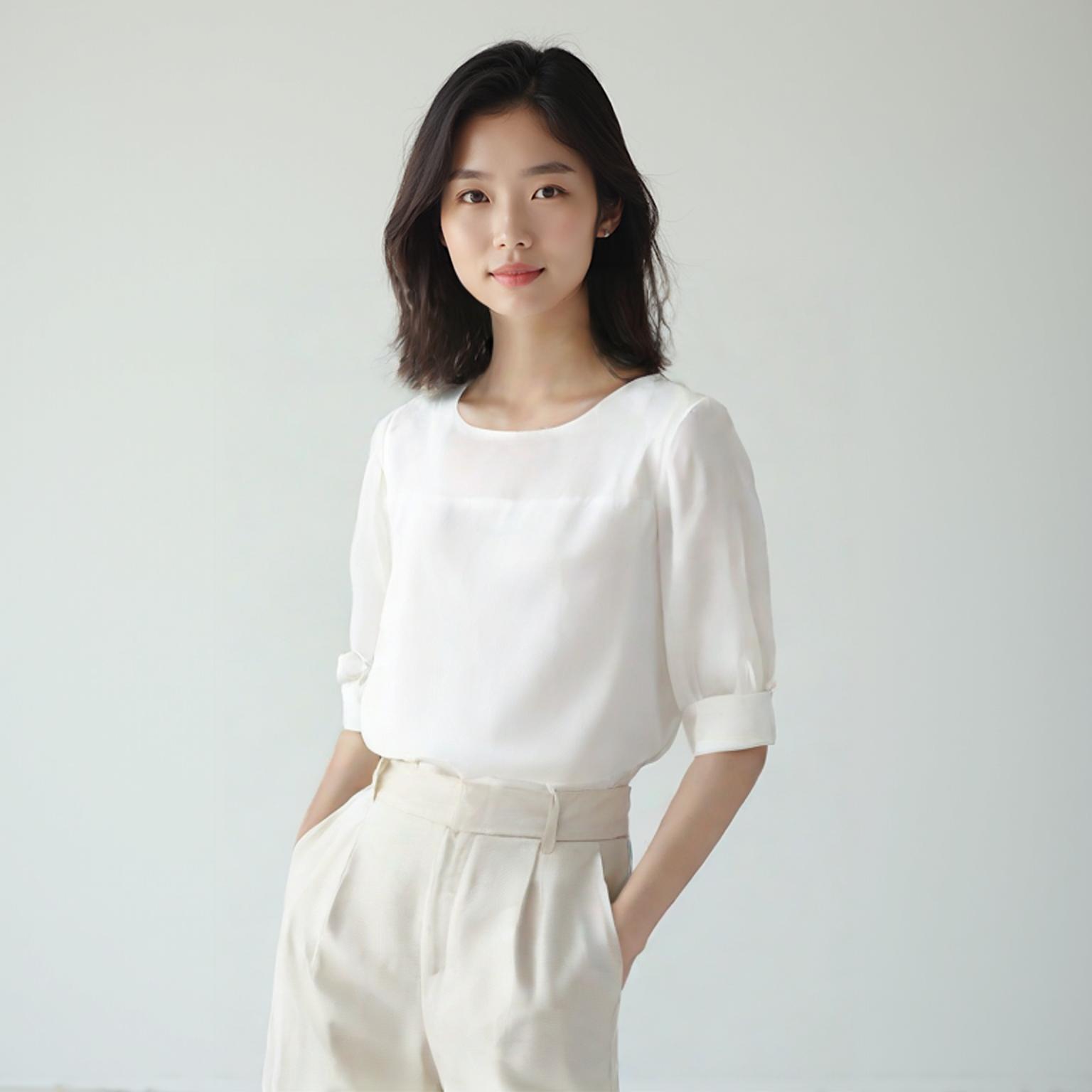 숲 블라우스