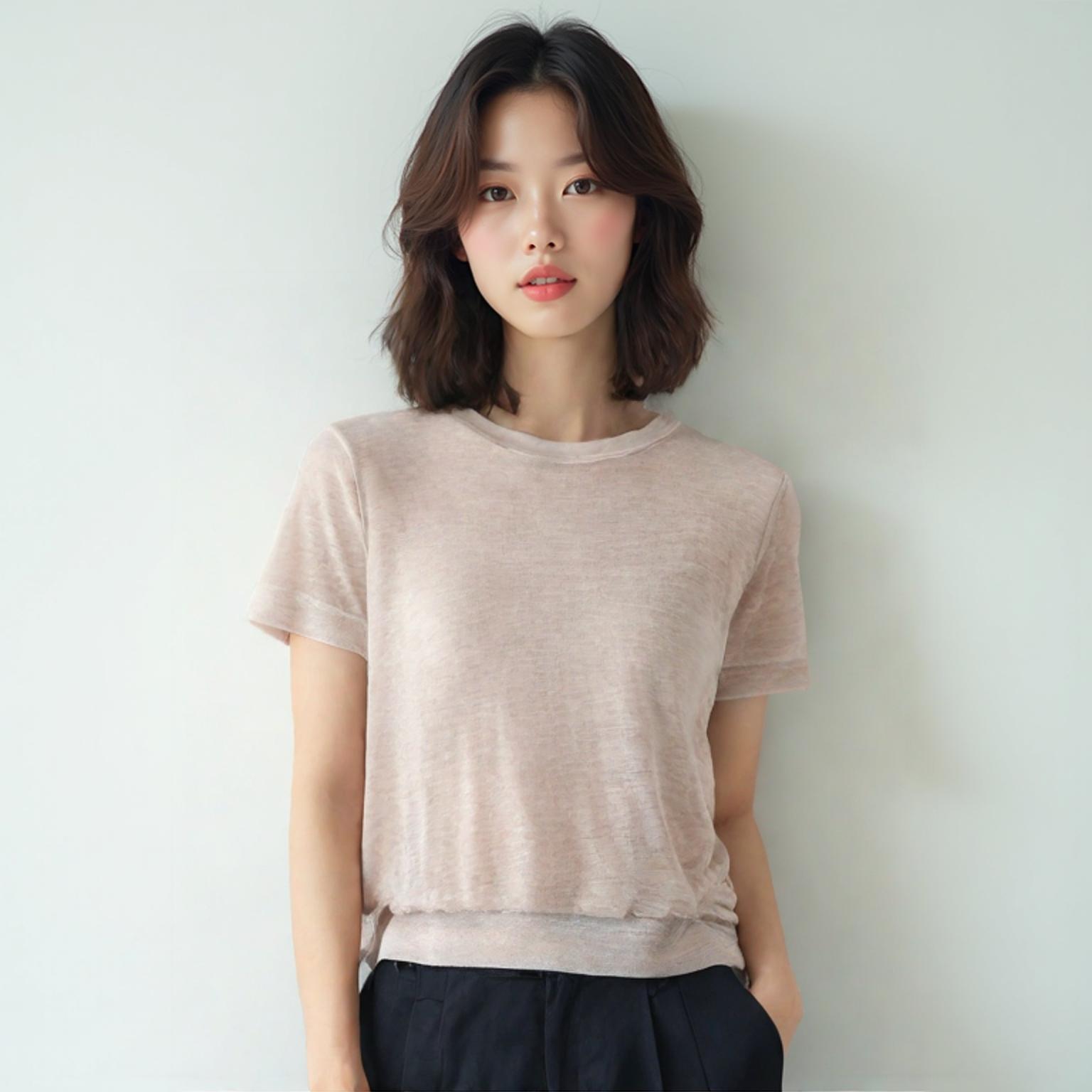 자라 반팔티셔츠
