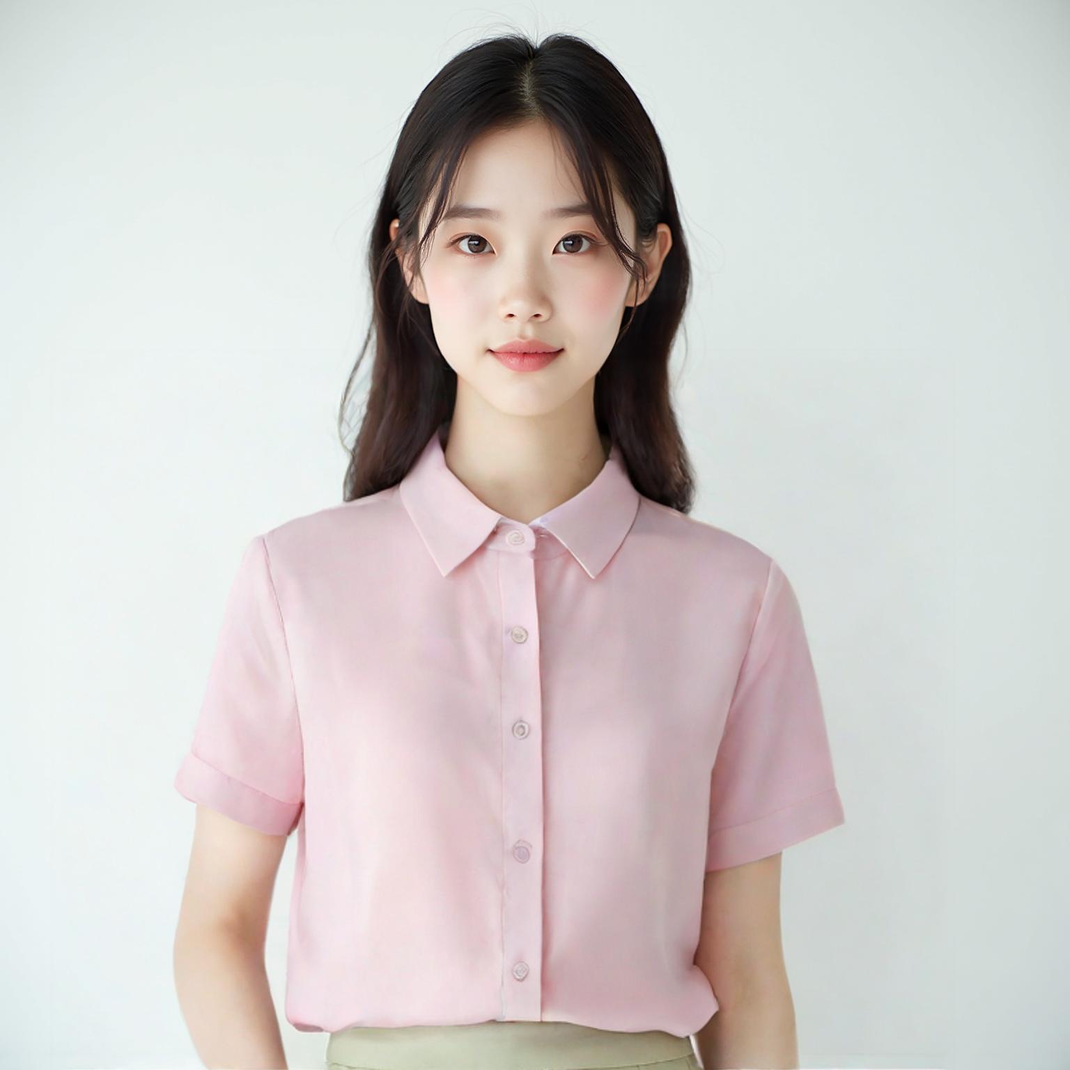 유니클로 블라우스