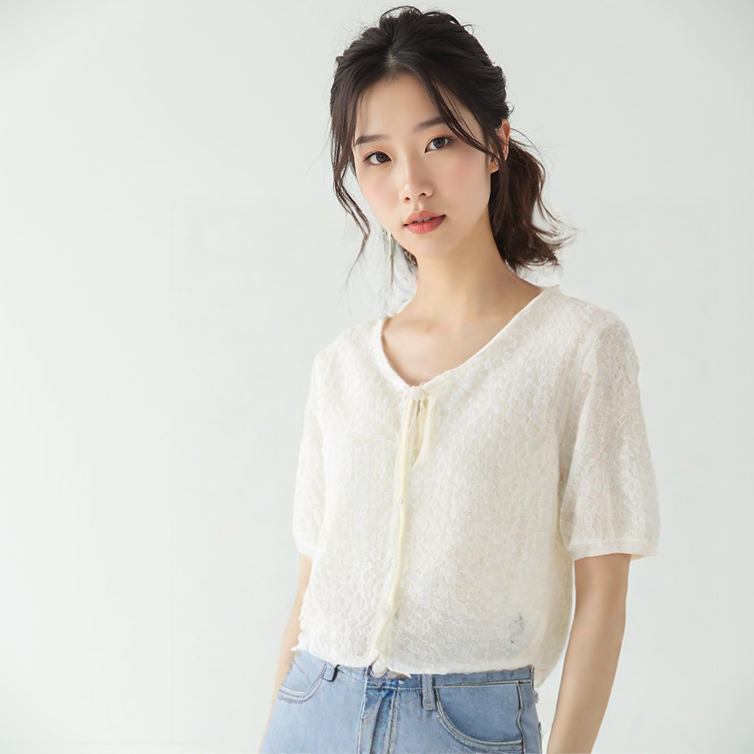 에잇세컨즈 라운드카디건