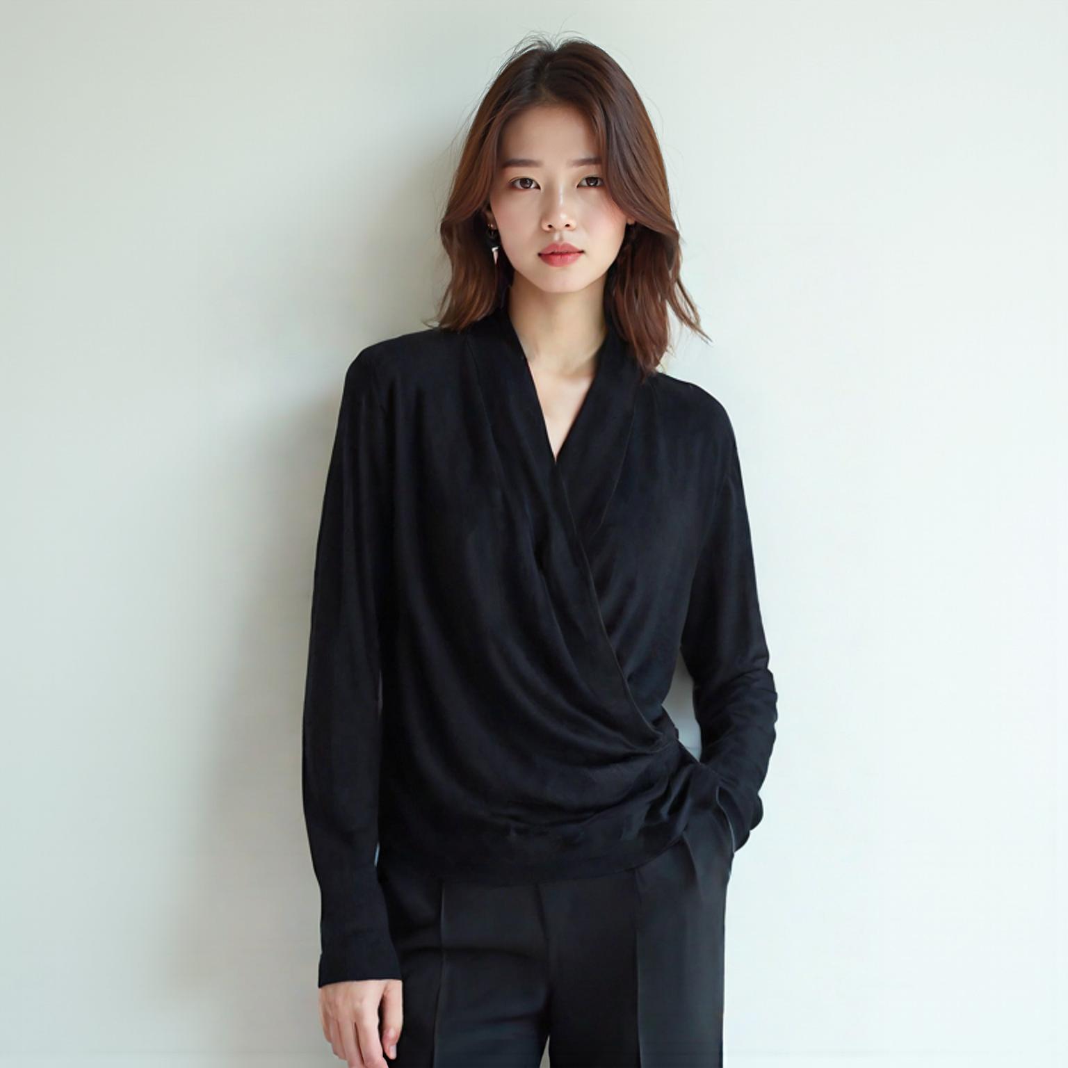 바나나 리퍼블릭 브이넥니트