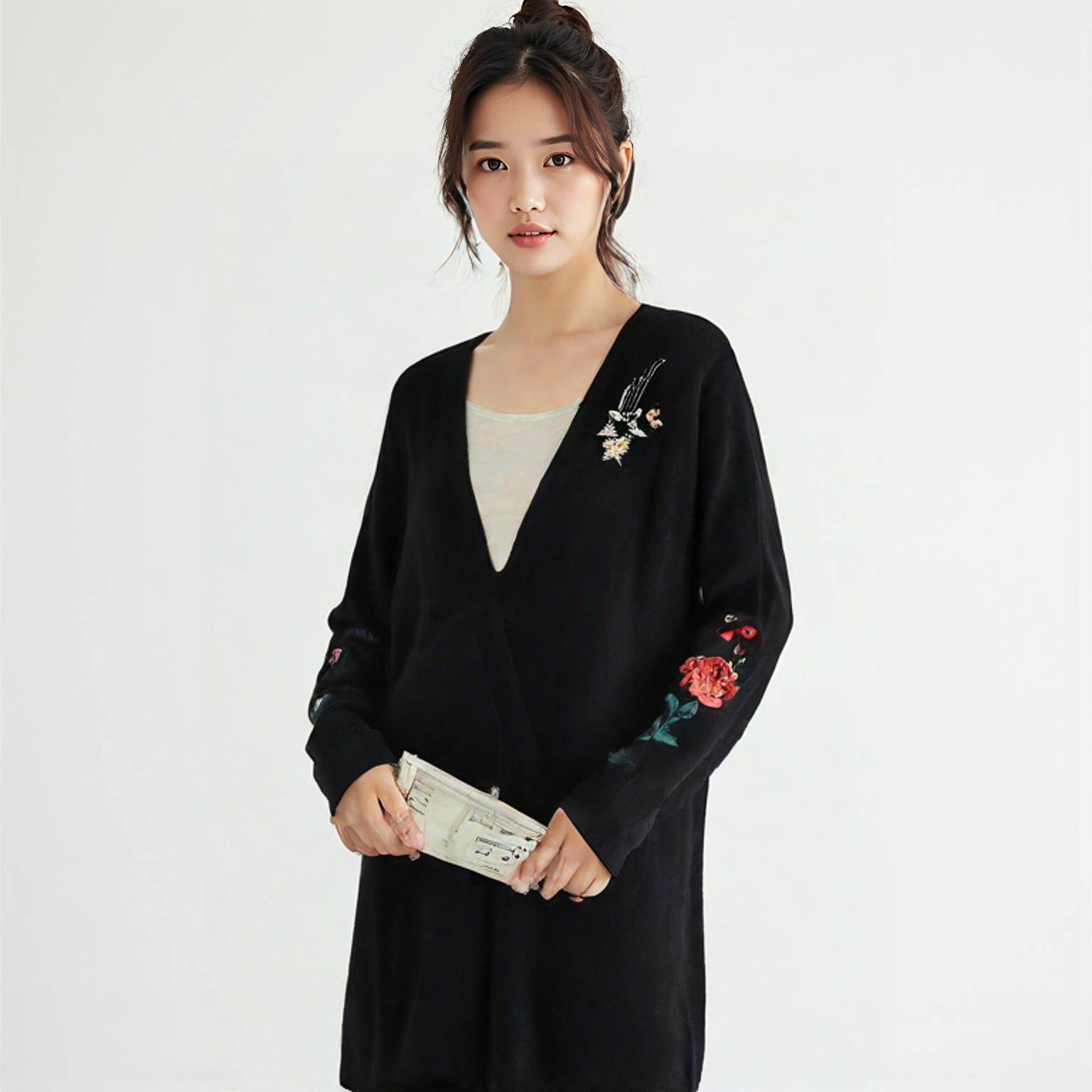 게스 숄카디건