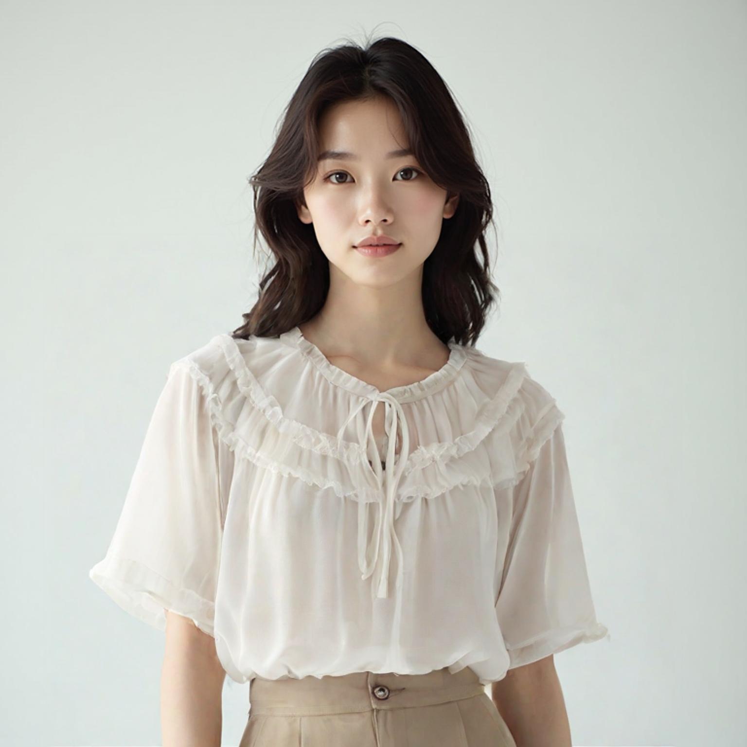 미쏘 블라우스