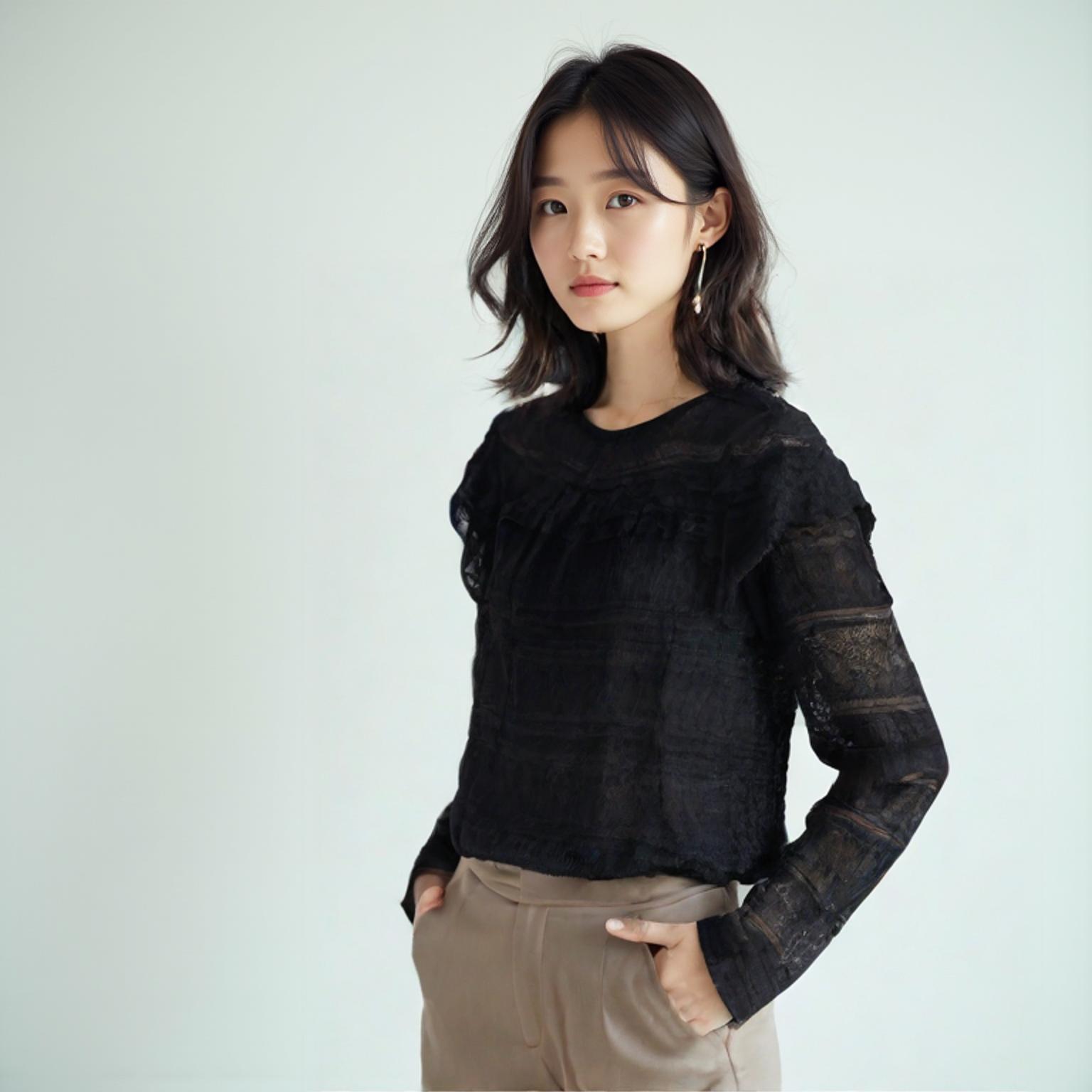 올리브데올리브 긴팔티셔츠