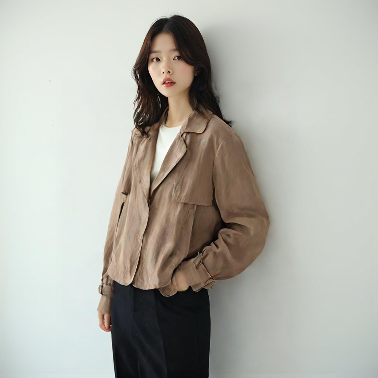 자라 베이직 싱글재킷